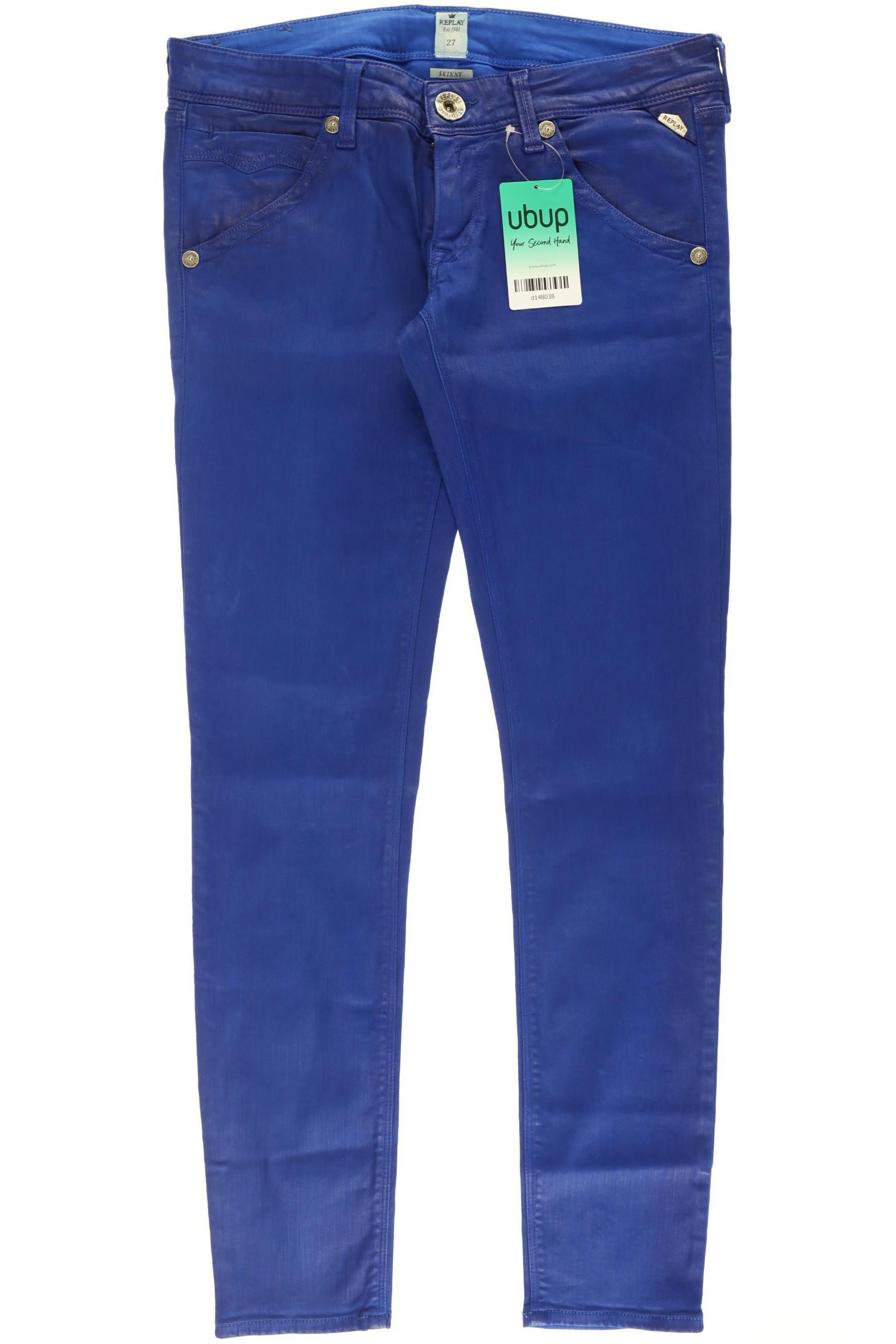 

Replay Damen Jeans, blau, Gr. 27