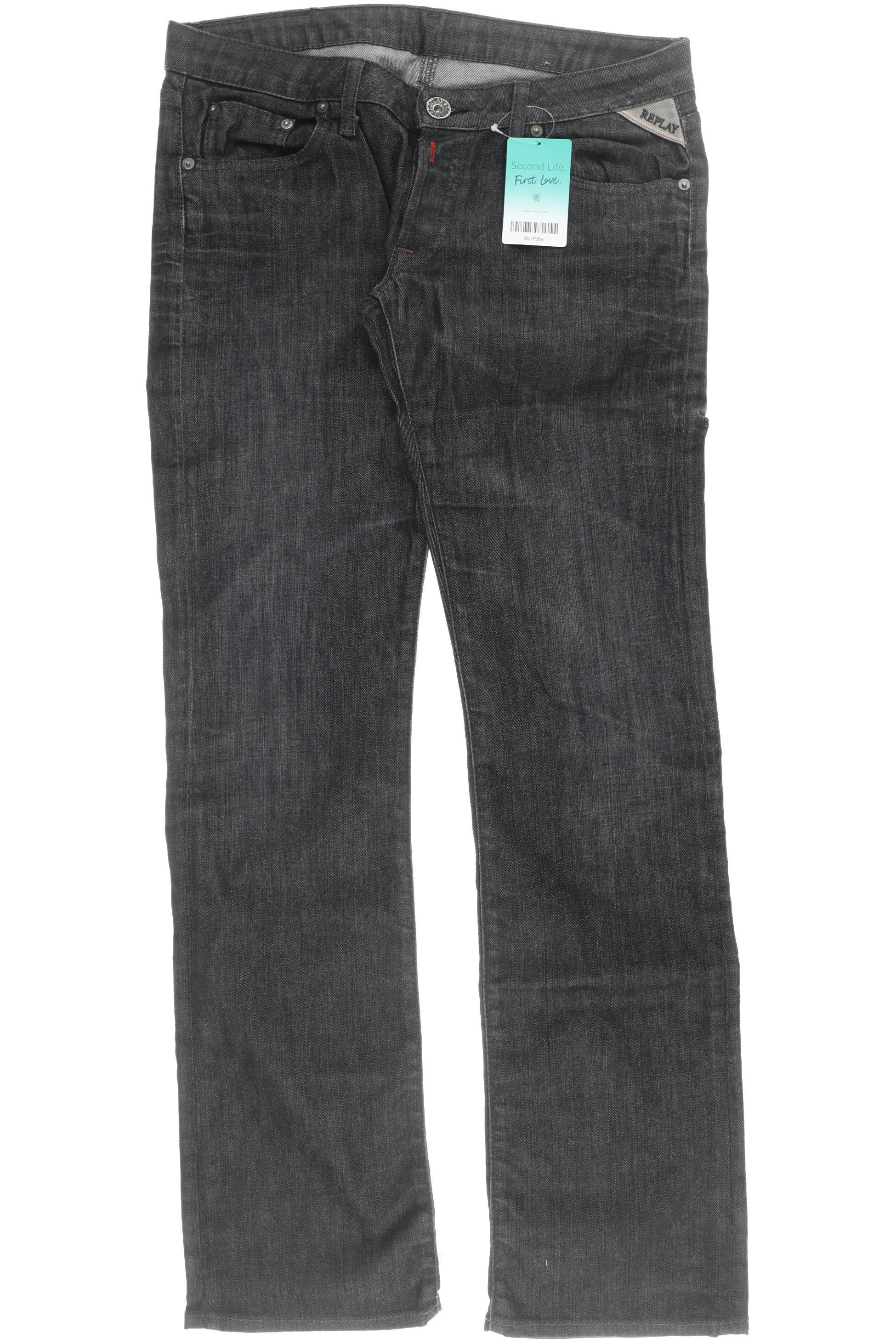 

Replay Damen Jeans, schwarz, Gr. 31