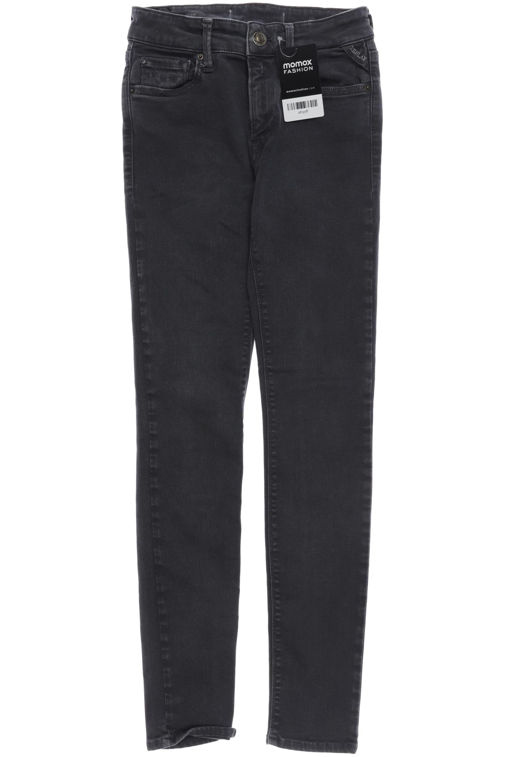 

Replay Damen Jeans, grau, Gr. 26