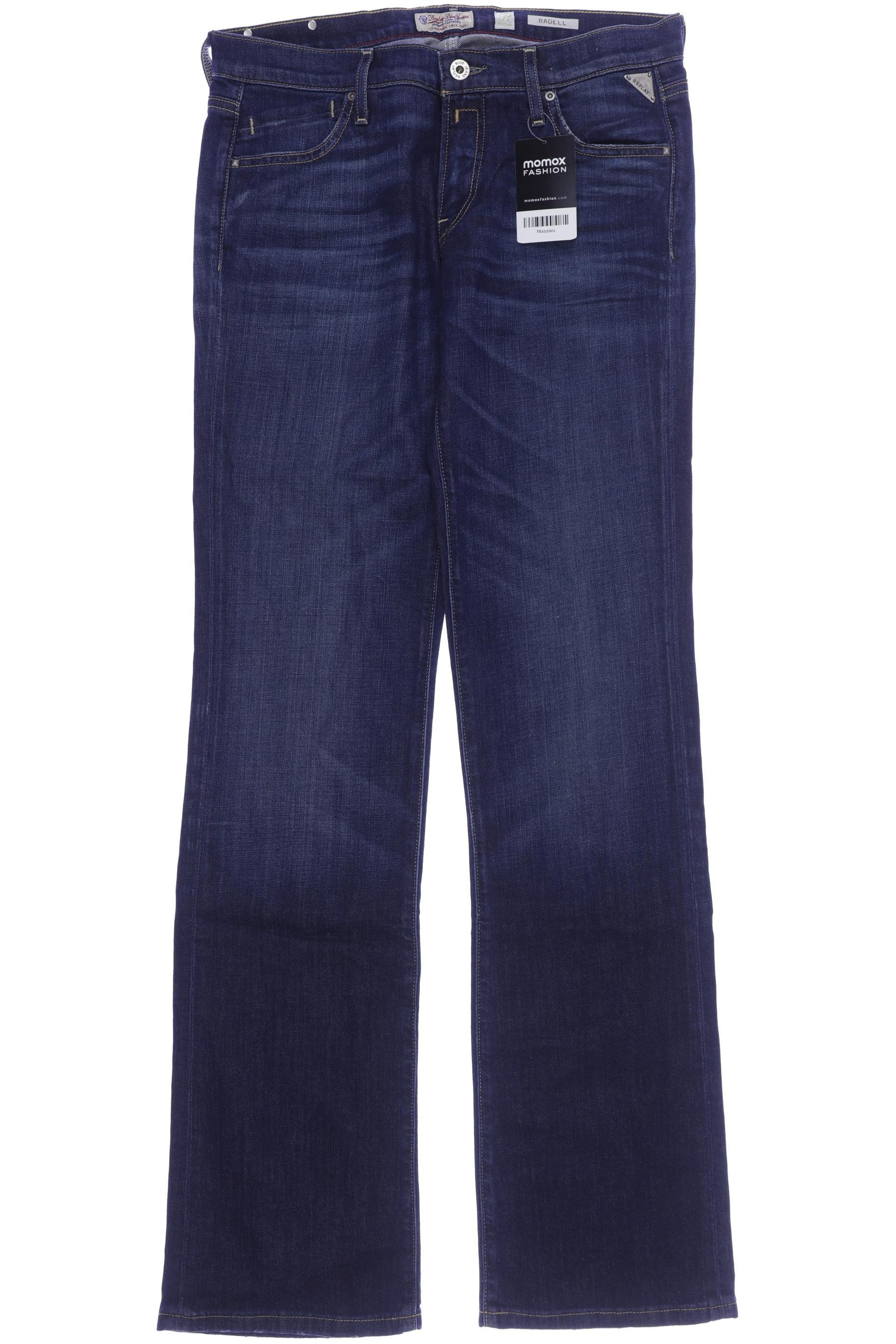 

Replay Damen Jeans, marineblau, Gr. 30