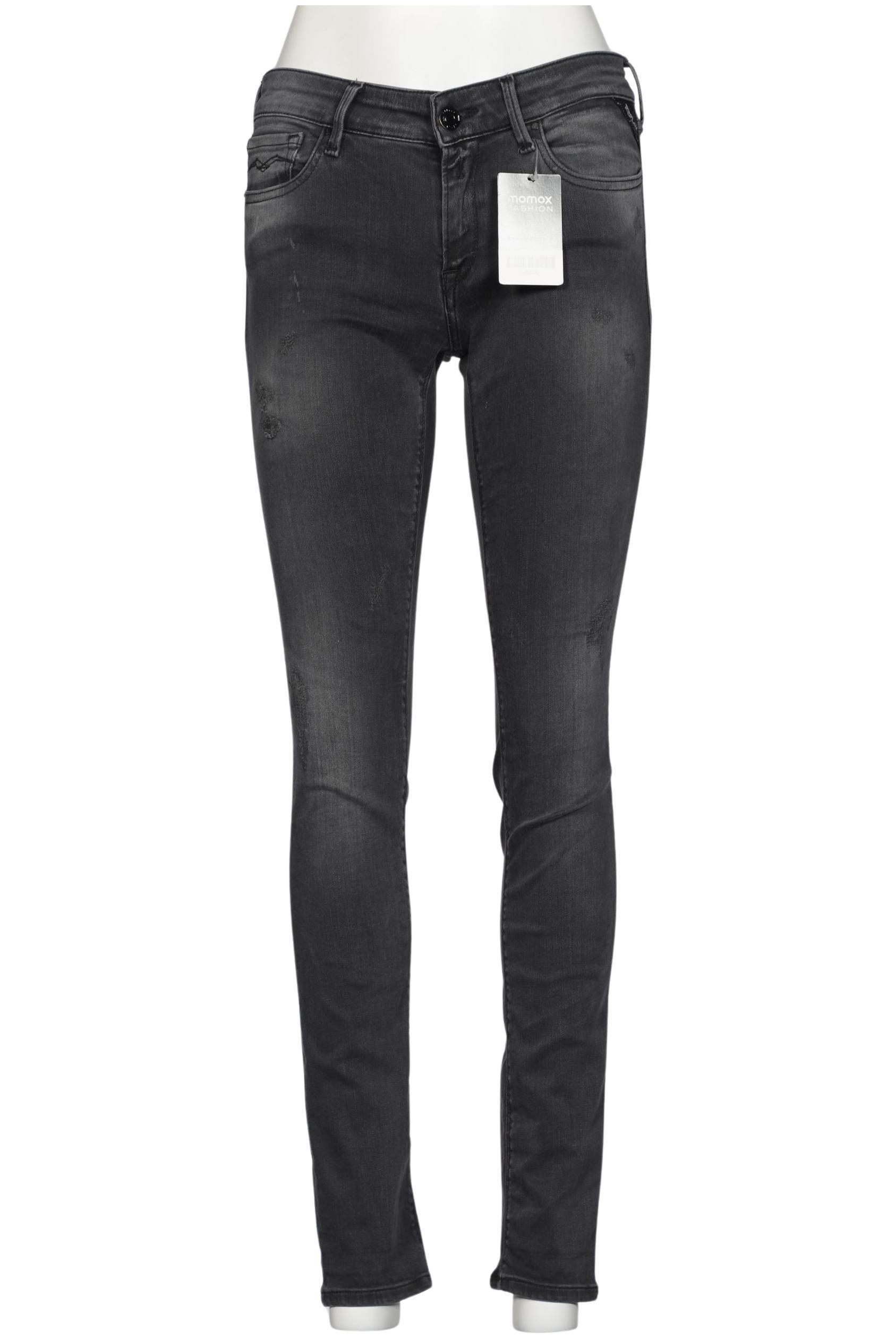 

Replay Damen Jeans, grau, Gr. 28