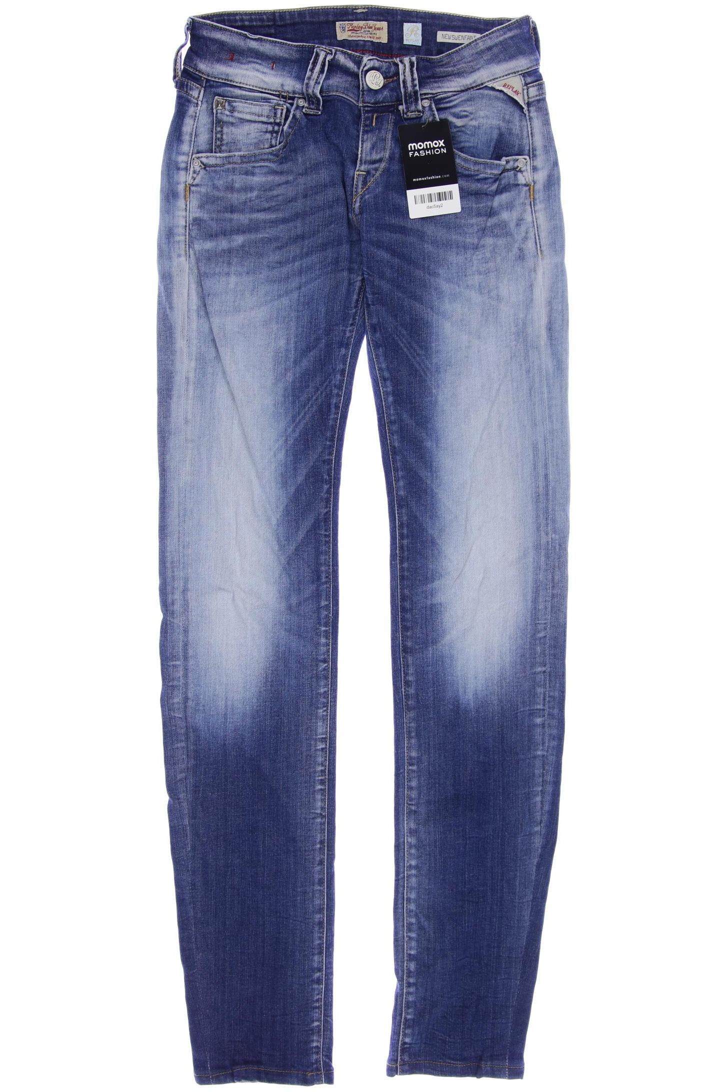 

Replay Damen Jeans, blau