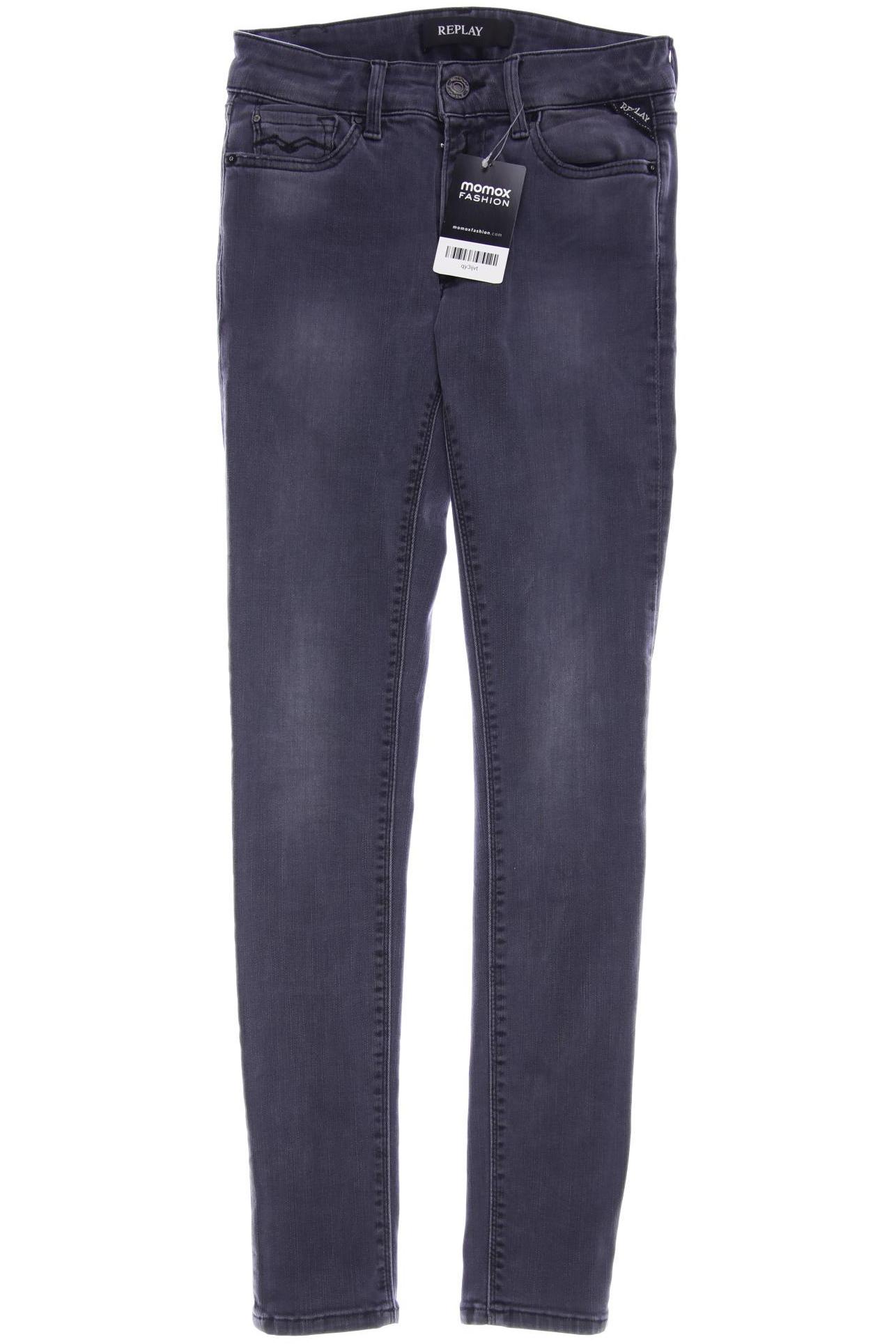 

Replay Damen Jeans, grau, Gr. 25