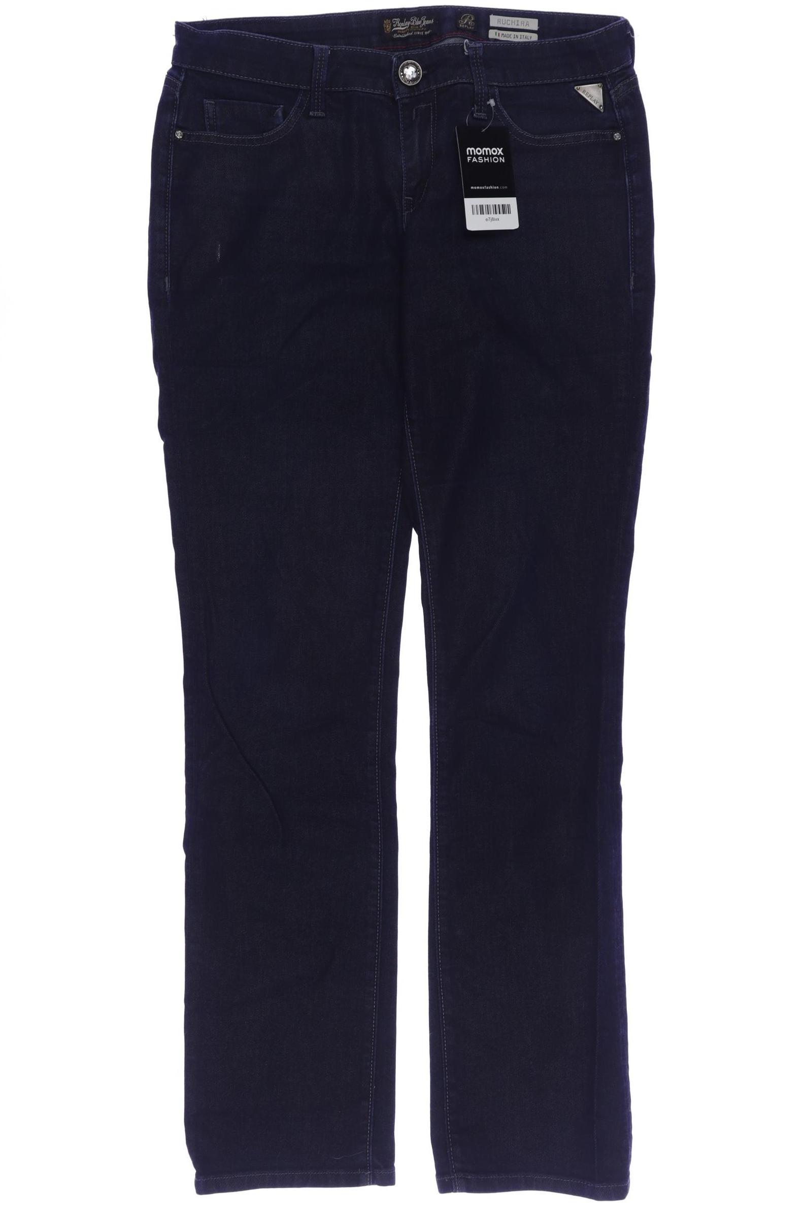 

Replay Damen Jeans, marineblau, Gr. 31