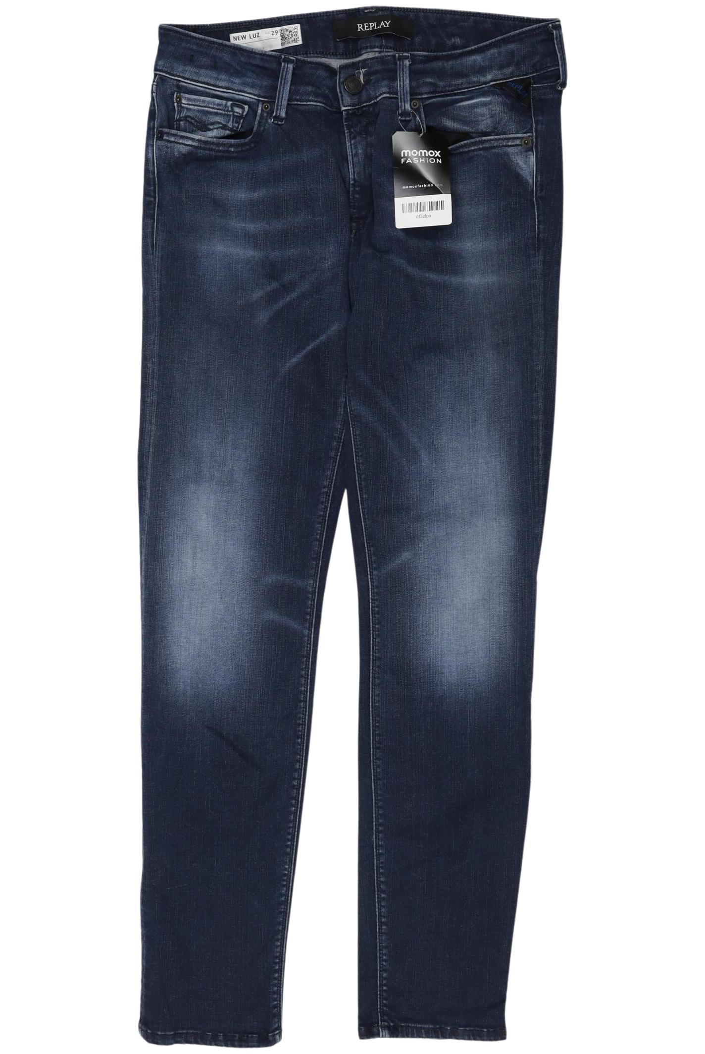 

Replay Damen Jeans, marineblau, Gr. 29