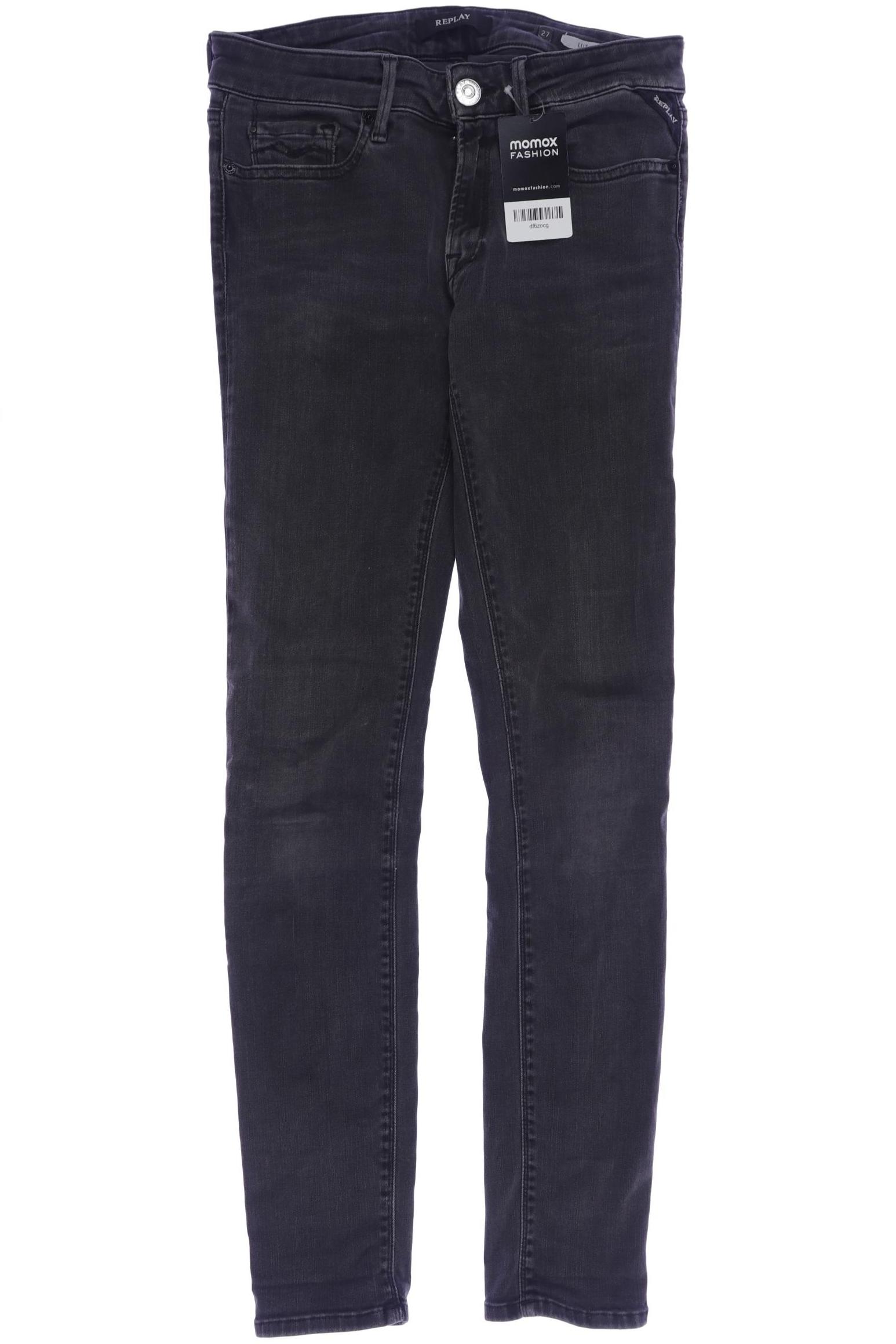 

Replay Damen Jeans, grau, Gr. 27