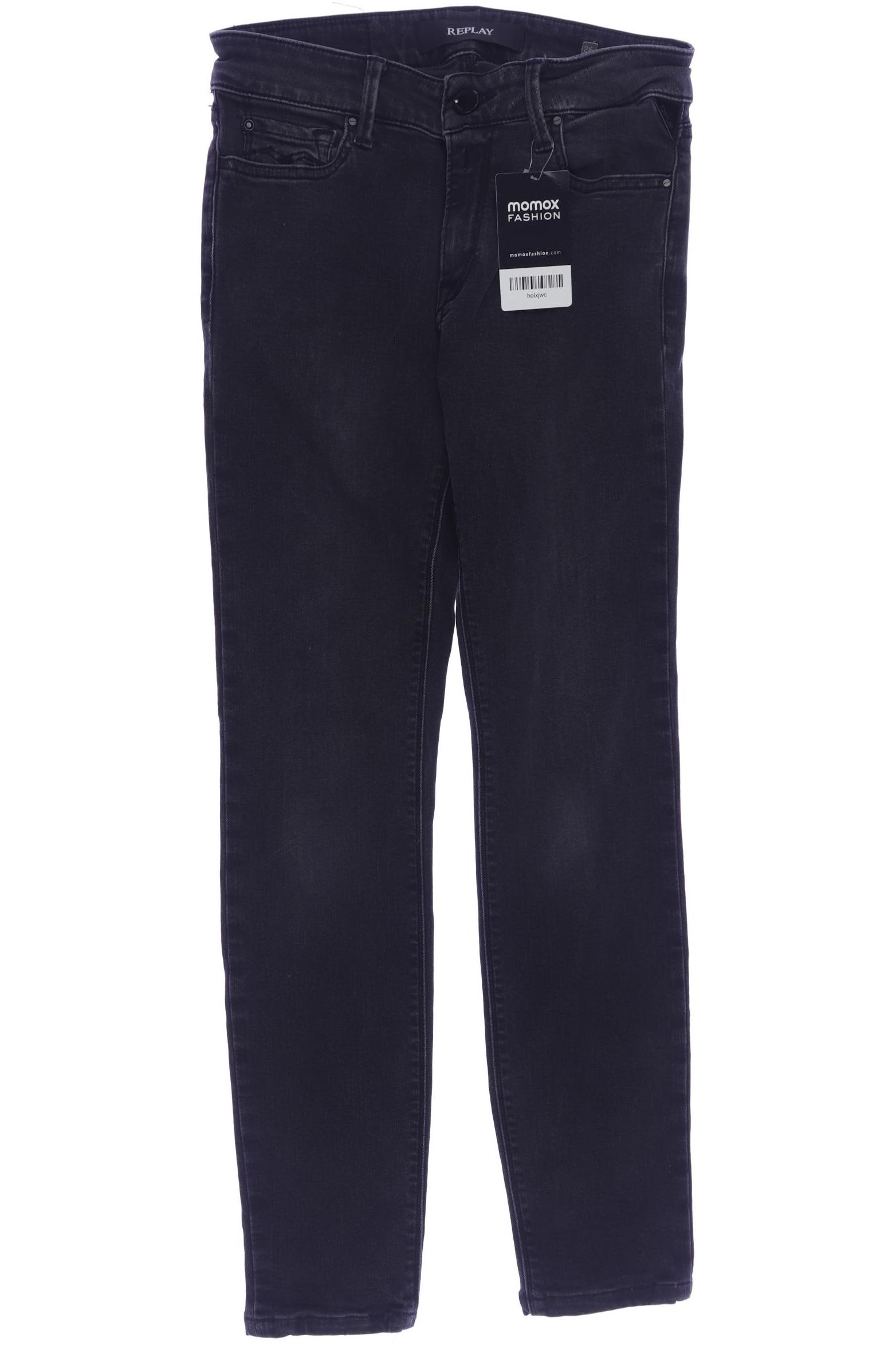 

Replay Damen Jeans, schwarz, Gr. 26