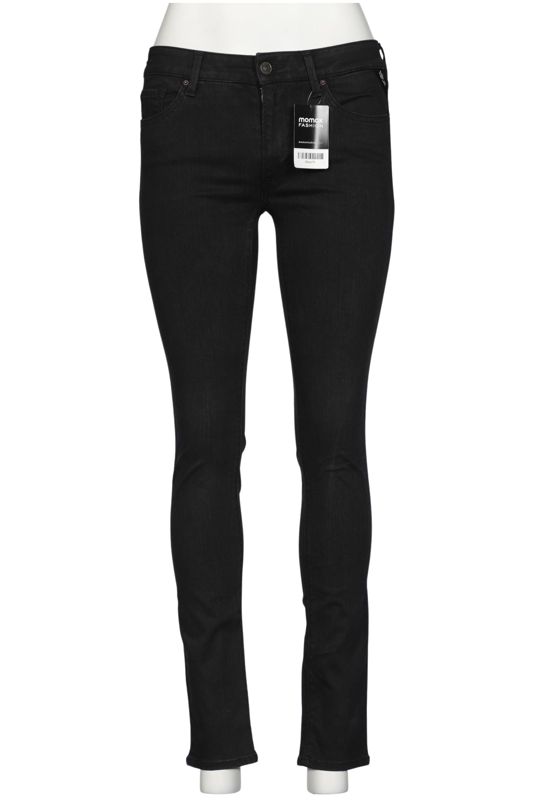 

Replay Damen Jeans, schwarz, Gr. 31