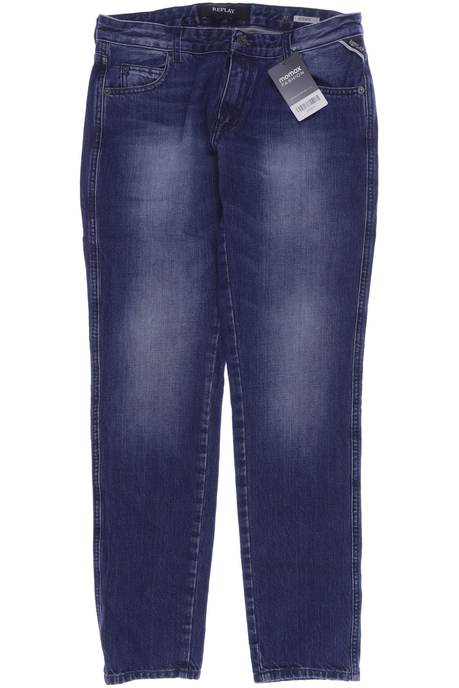 

Replay Damen Jeans, blau, Gr. 27