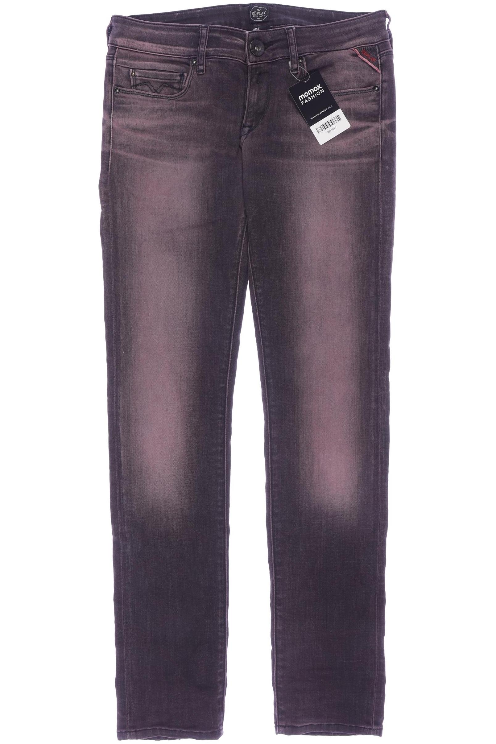 

Replay Damen Jeans, pink, Gr. 28