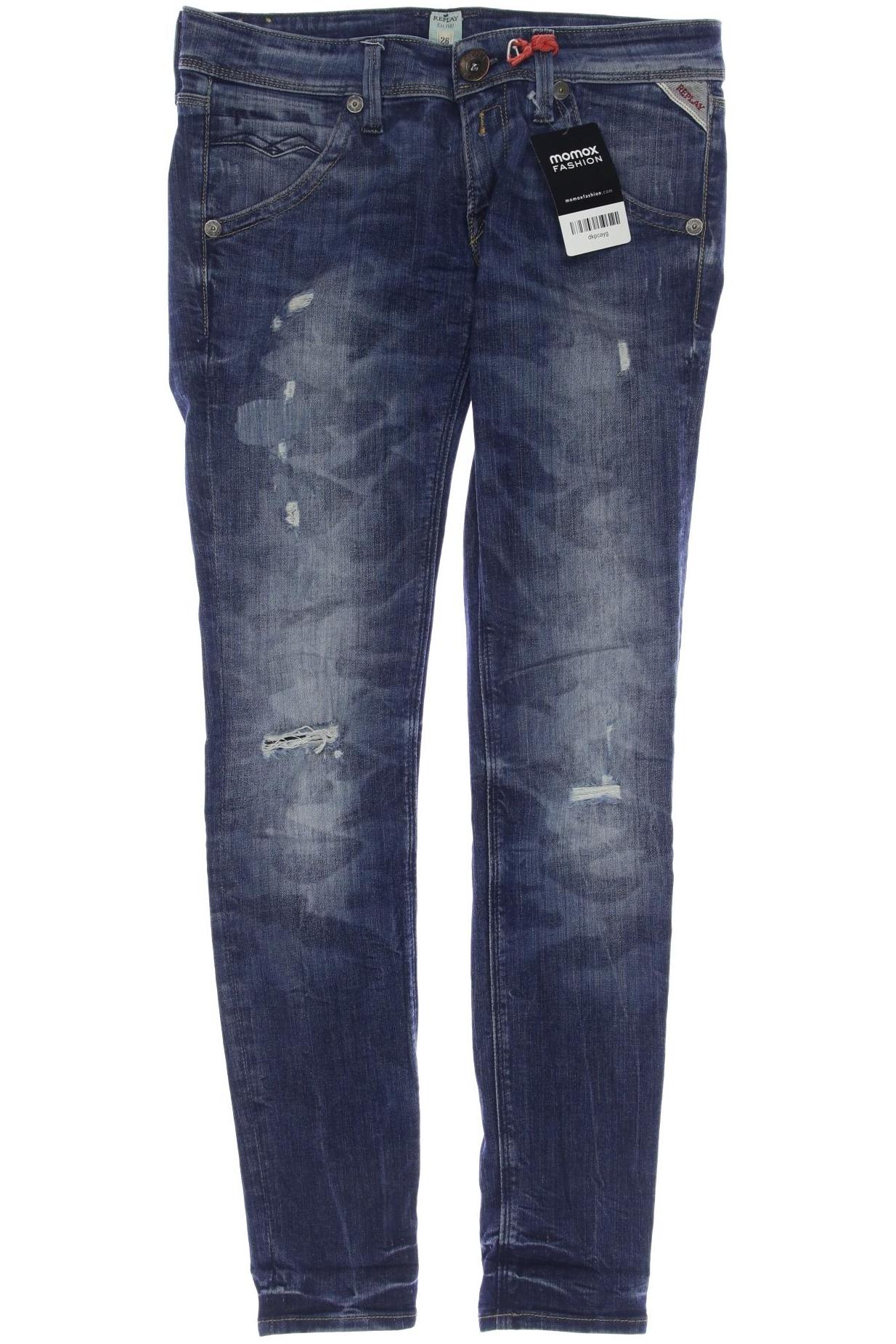 

Replay Damen Jeans, marineblau, Gr. 26