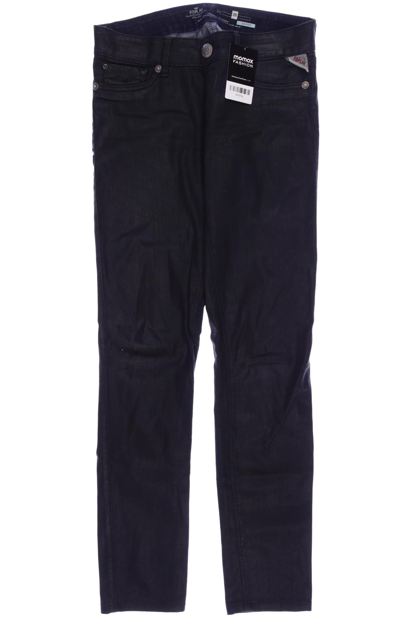 

Replay Damen Jeans, schwarz