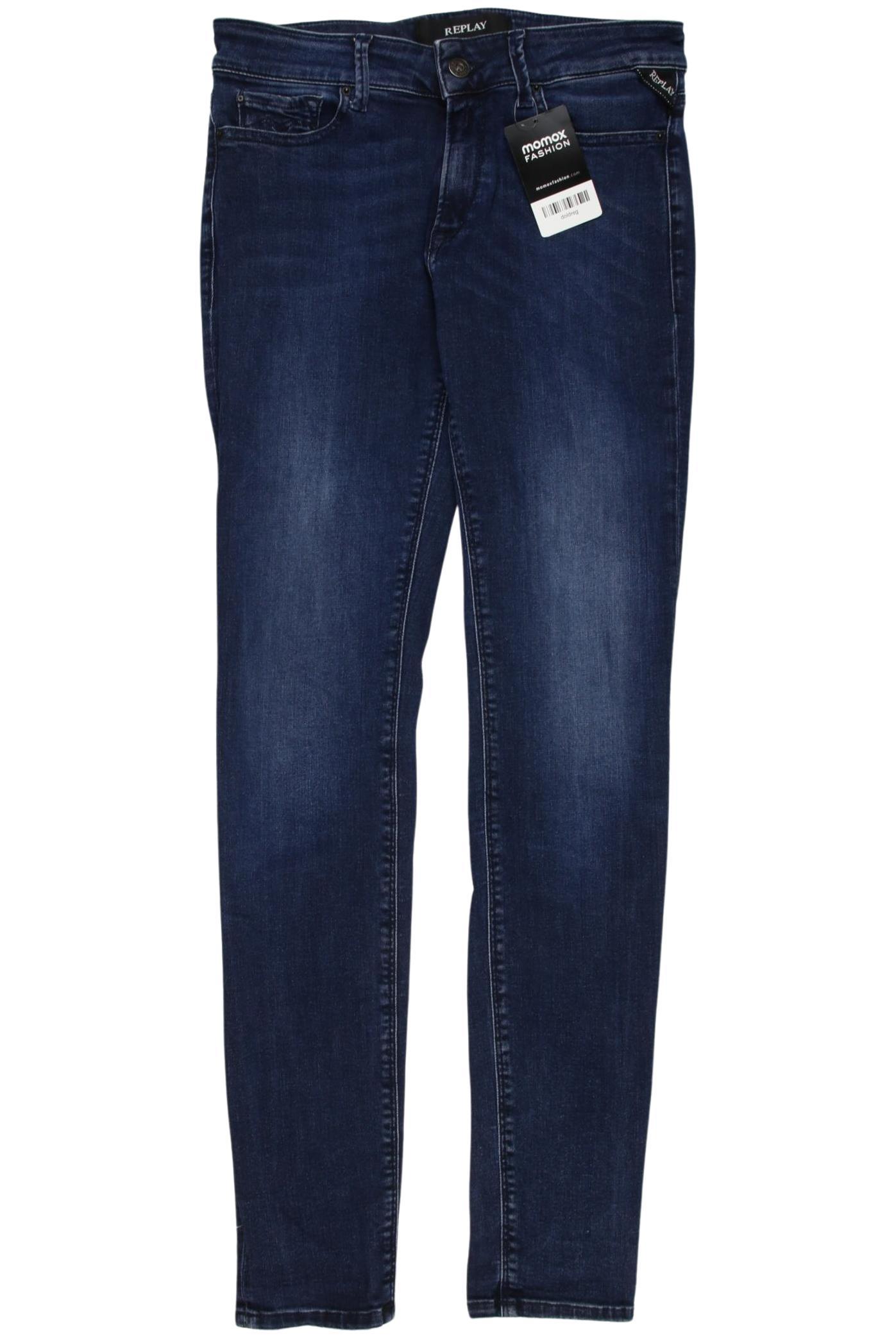 

Replay Damen Jeans, marineblau, Gr. 28