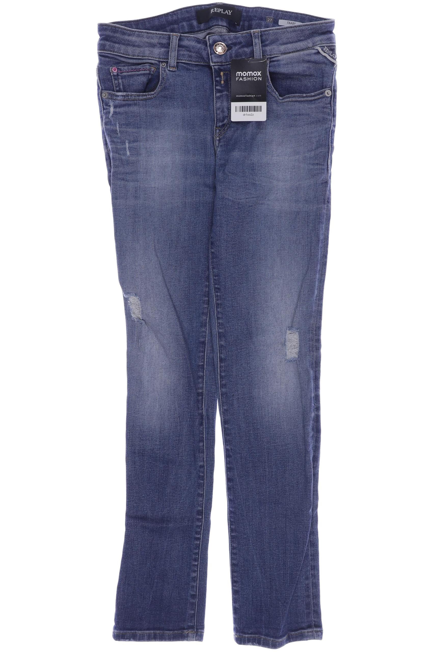 

Replay Damen Jeans, blau