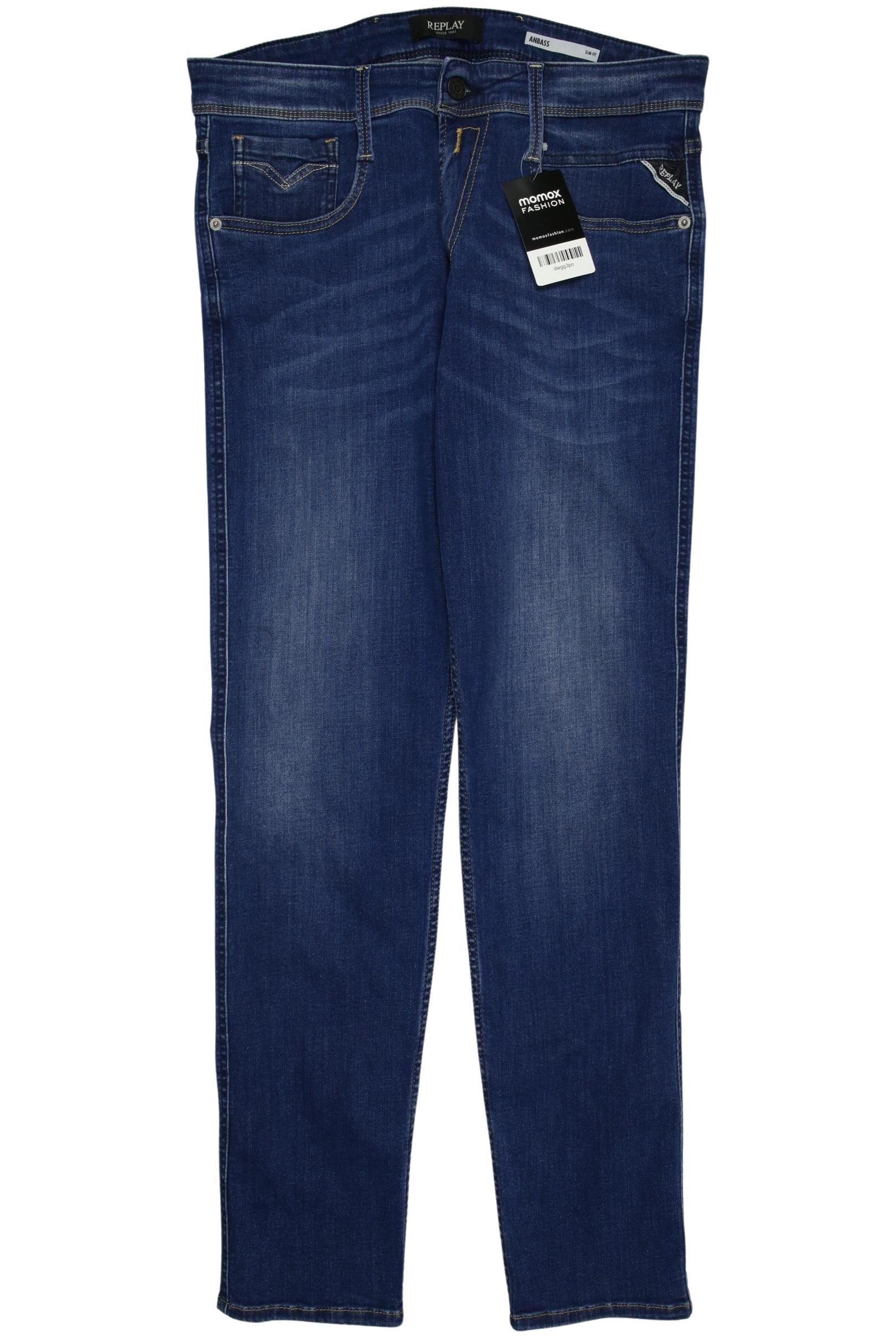 

Replay Damen Jeans, marineblau, Gr. 31