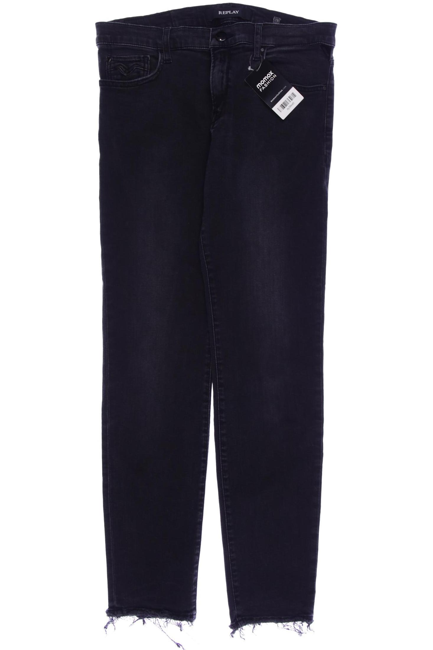 

Replay Damen Jeans, schwarz
