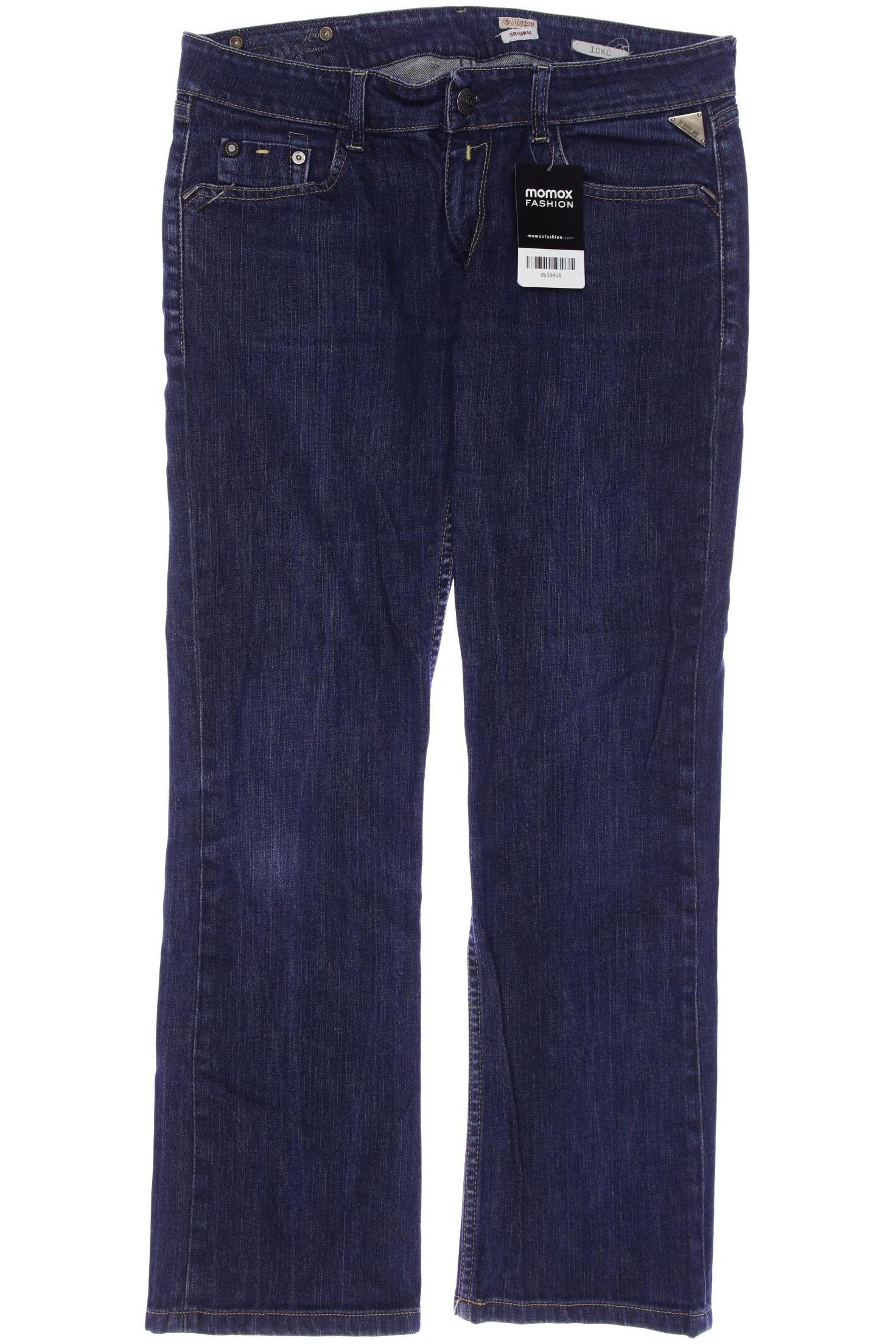 

Replay Damen Jeans, marineblau, Gr. 28