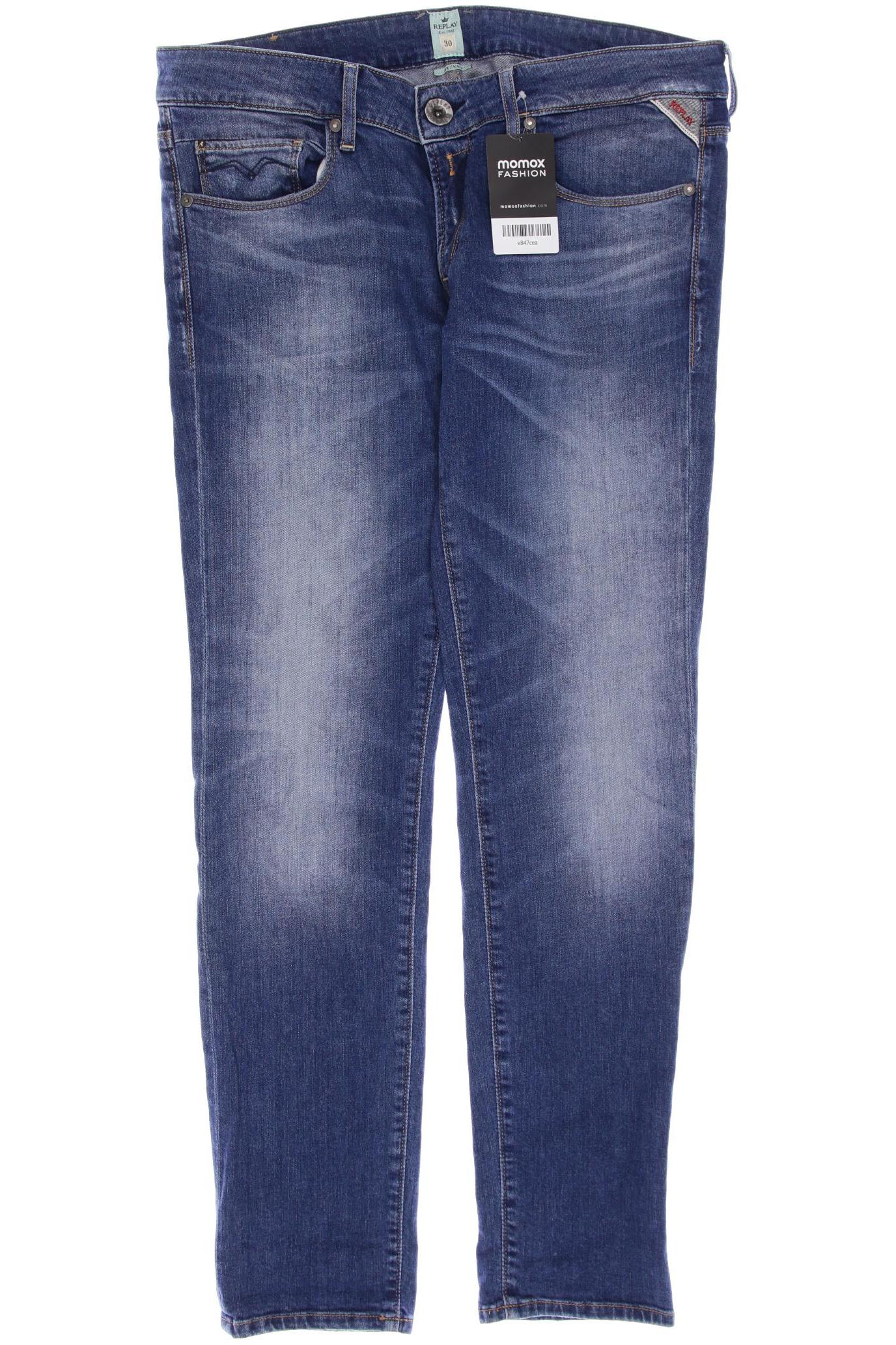 

Replay Damen Jeans, blau, Gr. 30