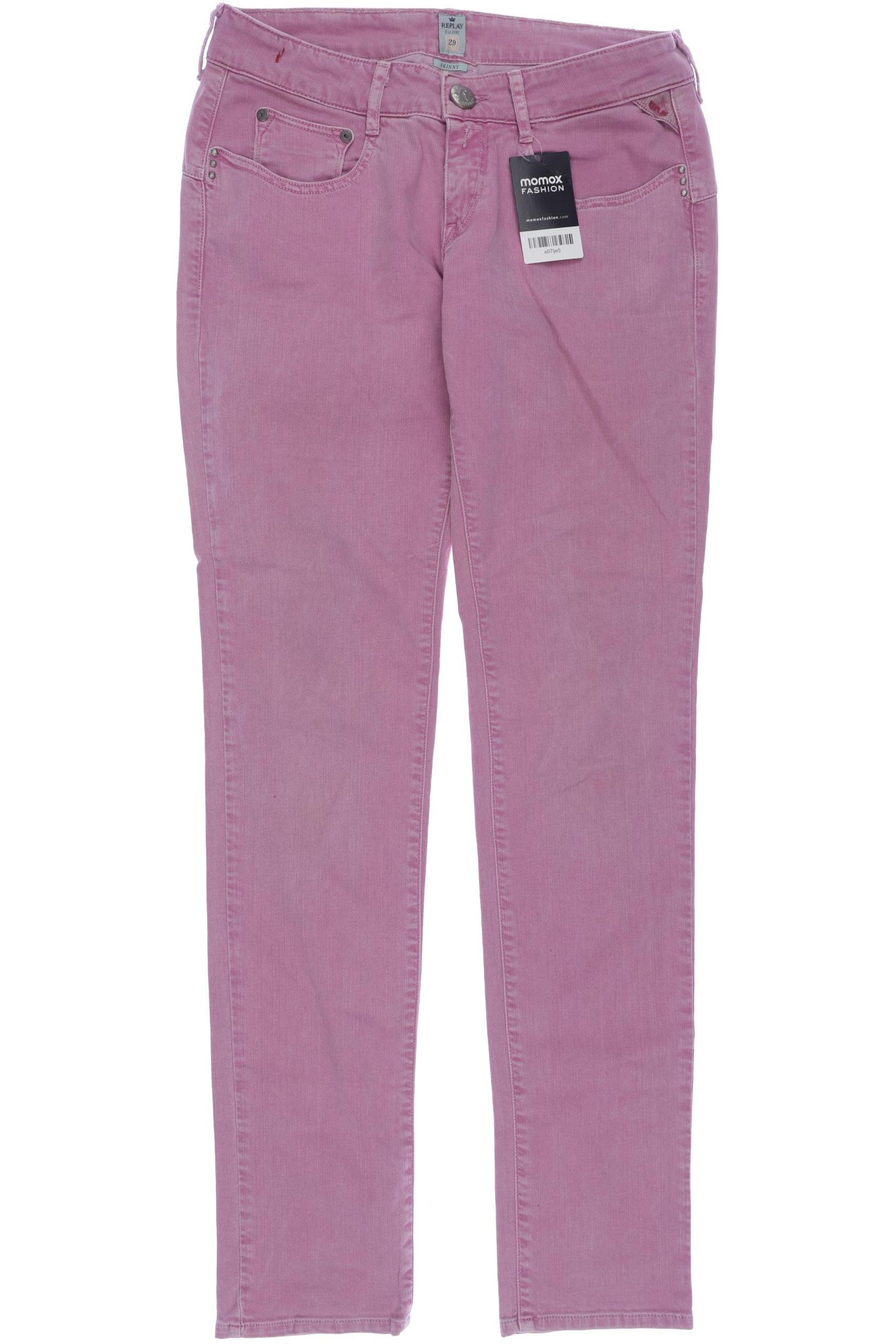 

Replay Damen Jeans, pink, Gr. 29