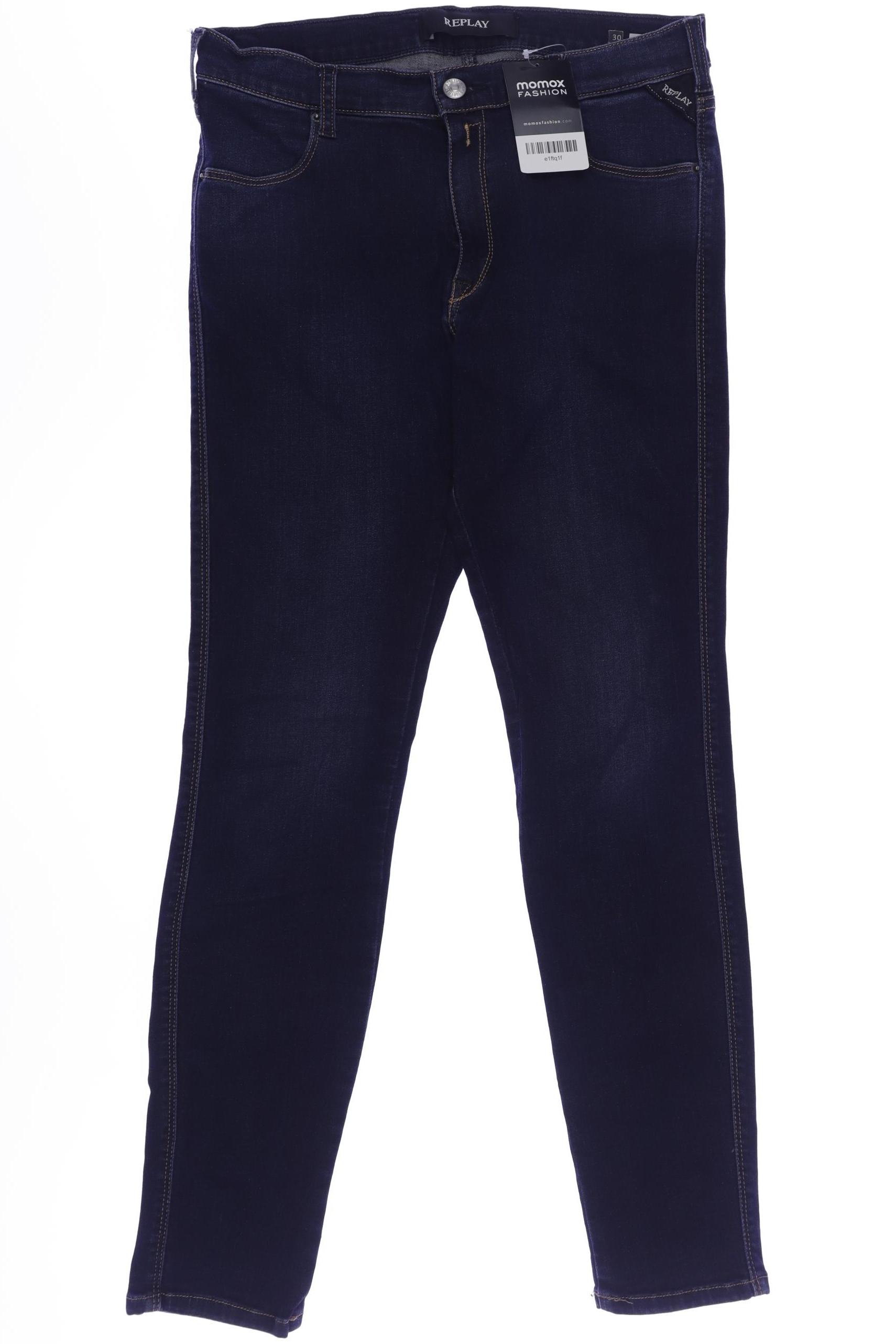 

Replay Damen Jeans, marineblau, Gr. 30