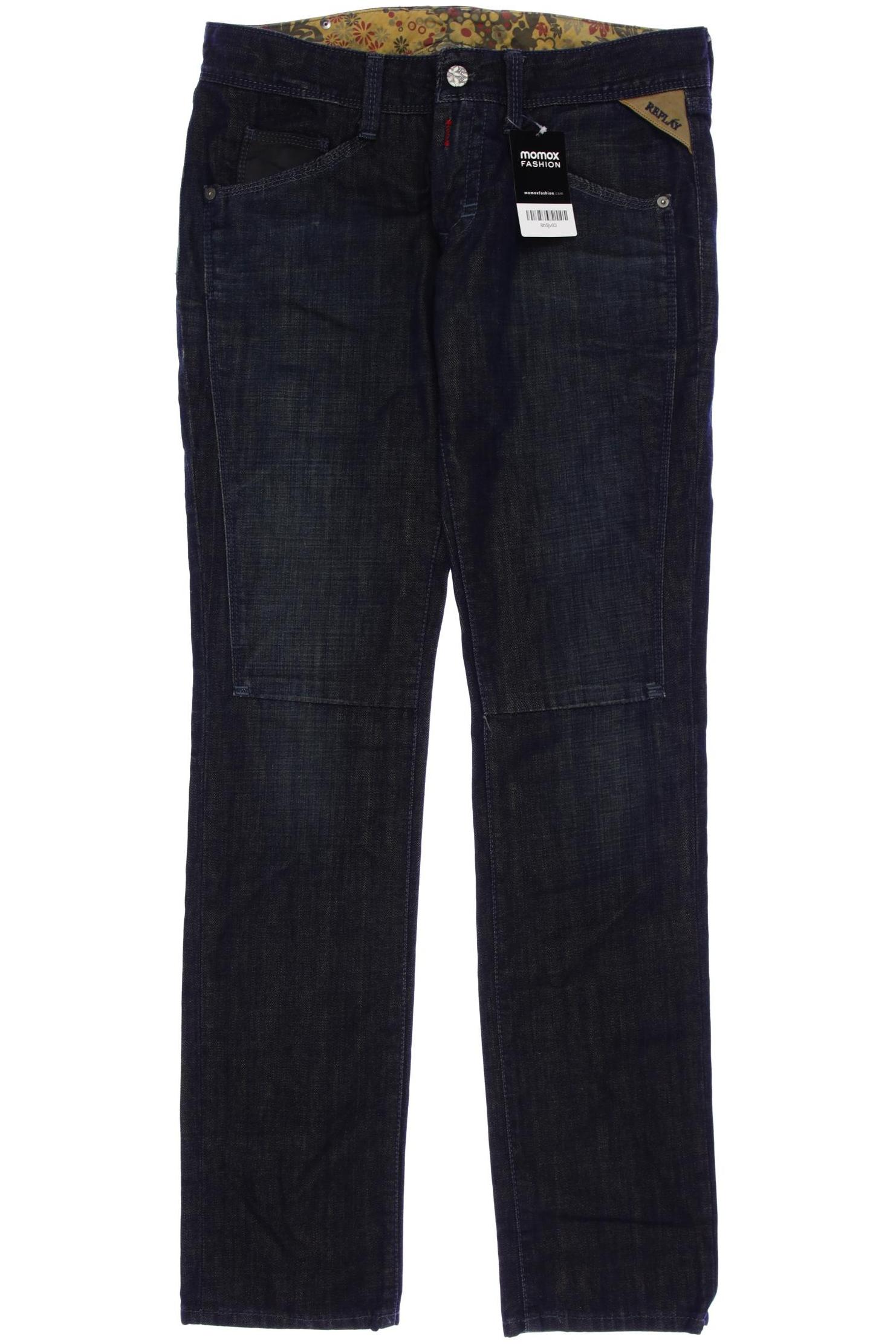 

Replay Damen Jeans, marineblau, Gr. 30