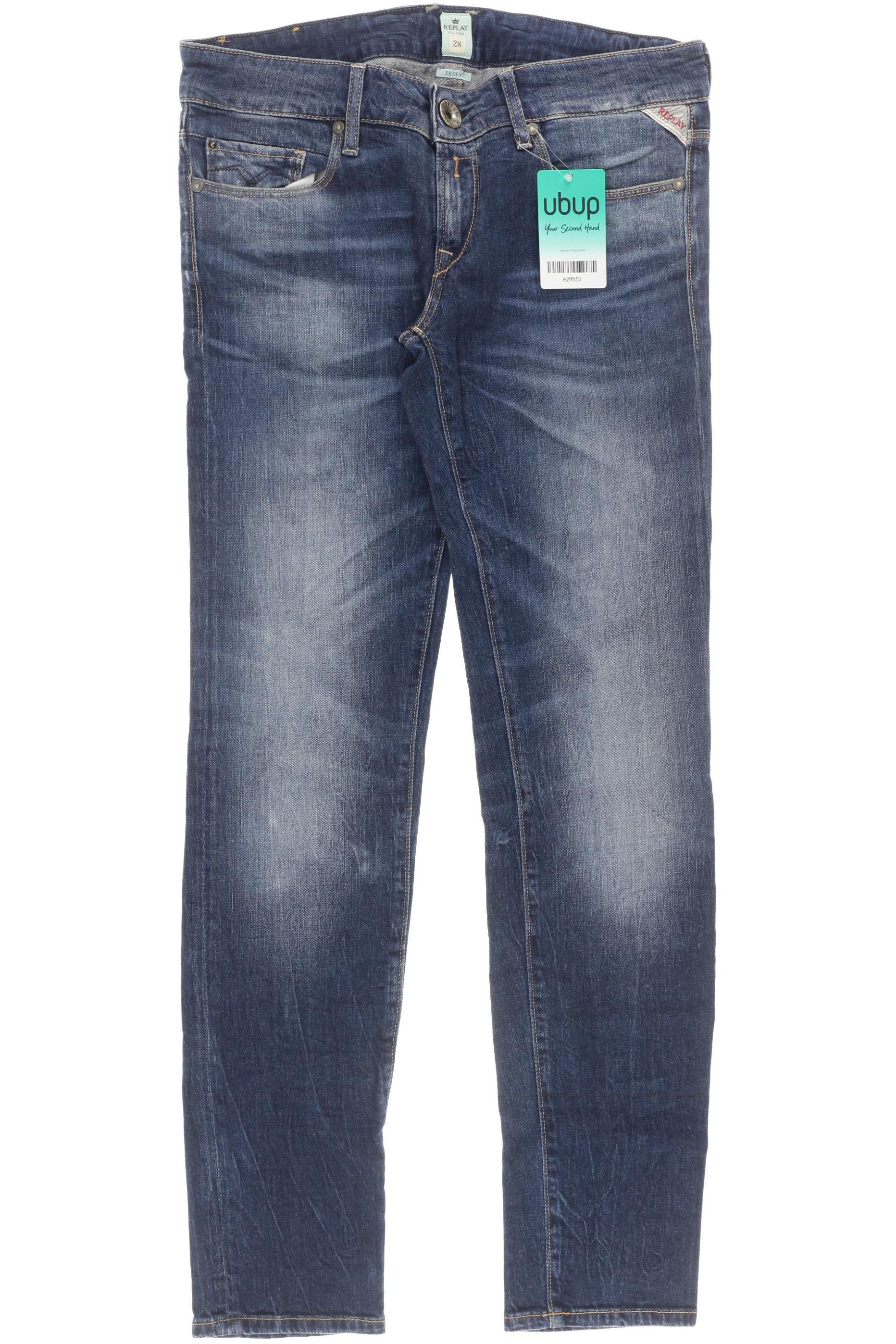 

Replay Damen Jeans, blau, Gr. 28