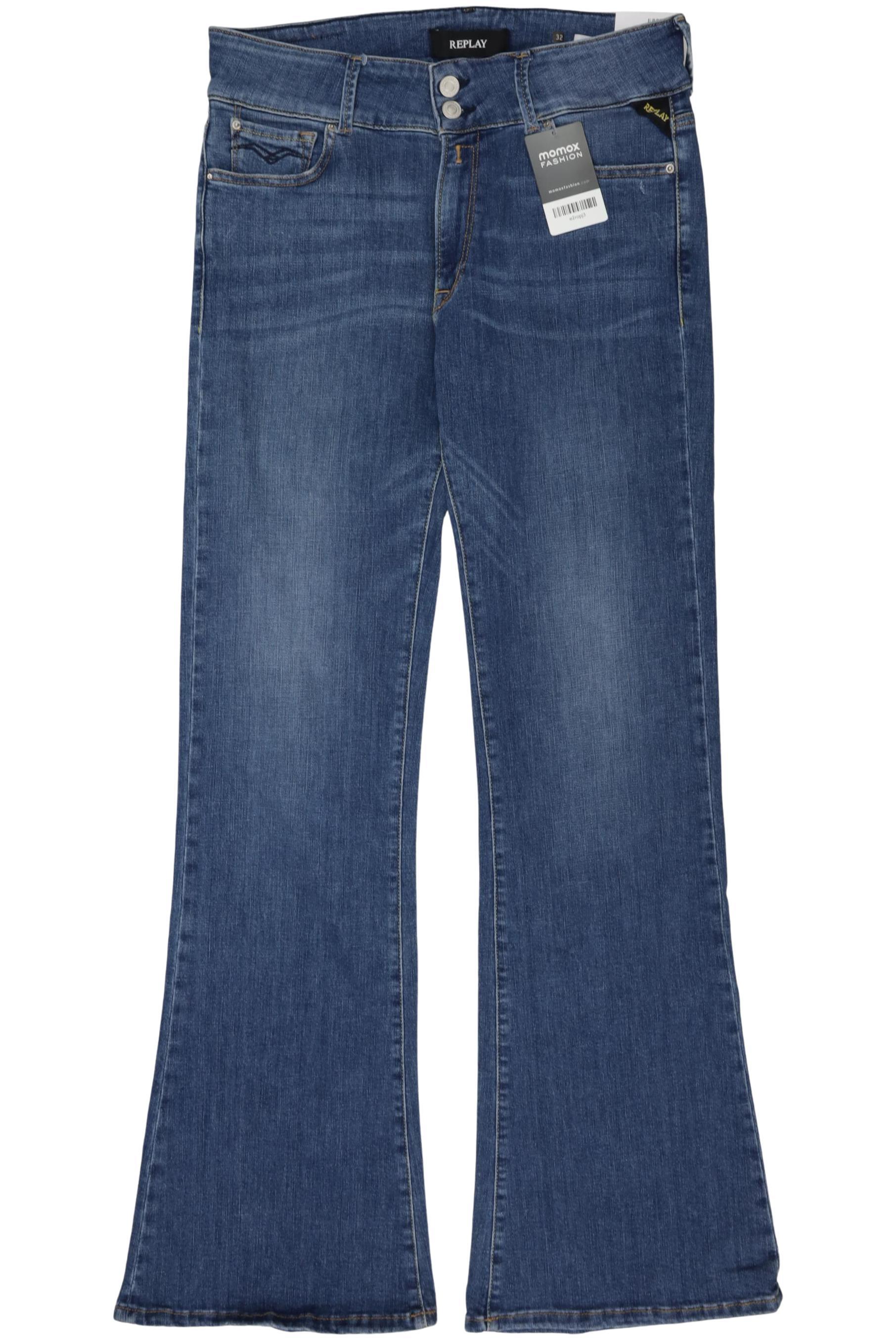 

Replay Damen Jeans, blau, Gr. 32