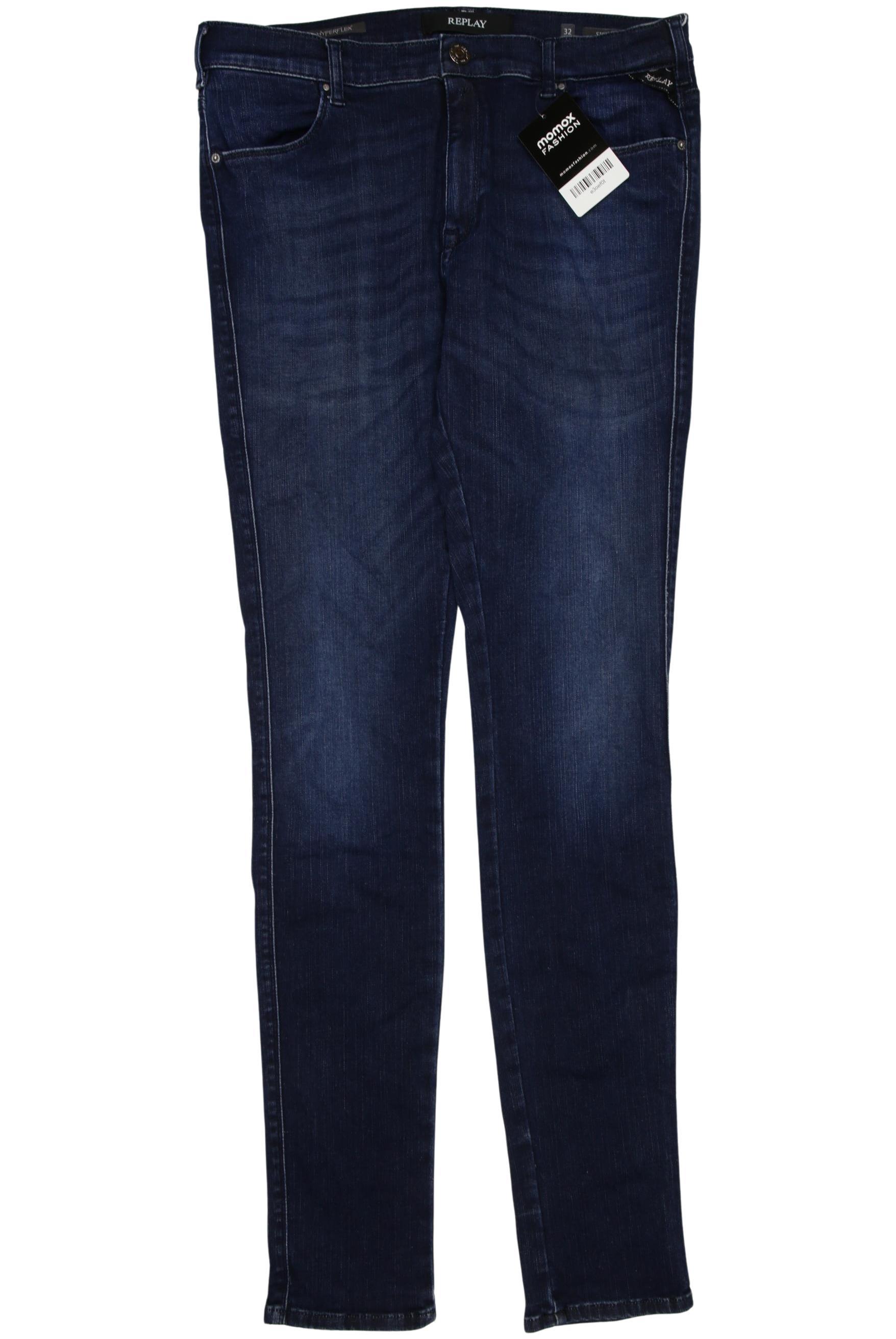 

Replay Damen Jeans, marineblau, Gr. 32