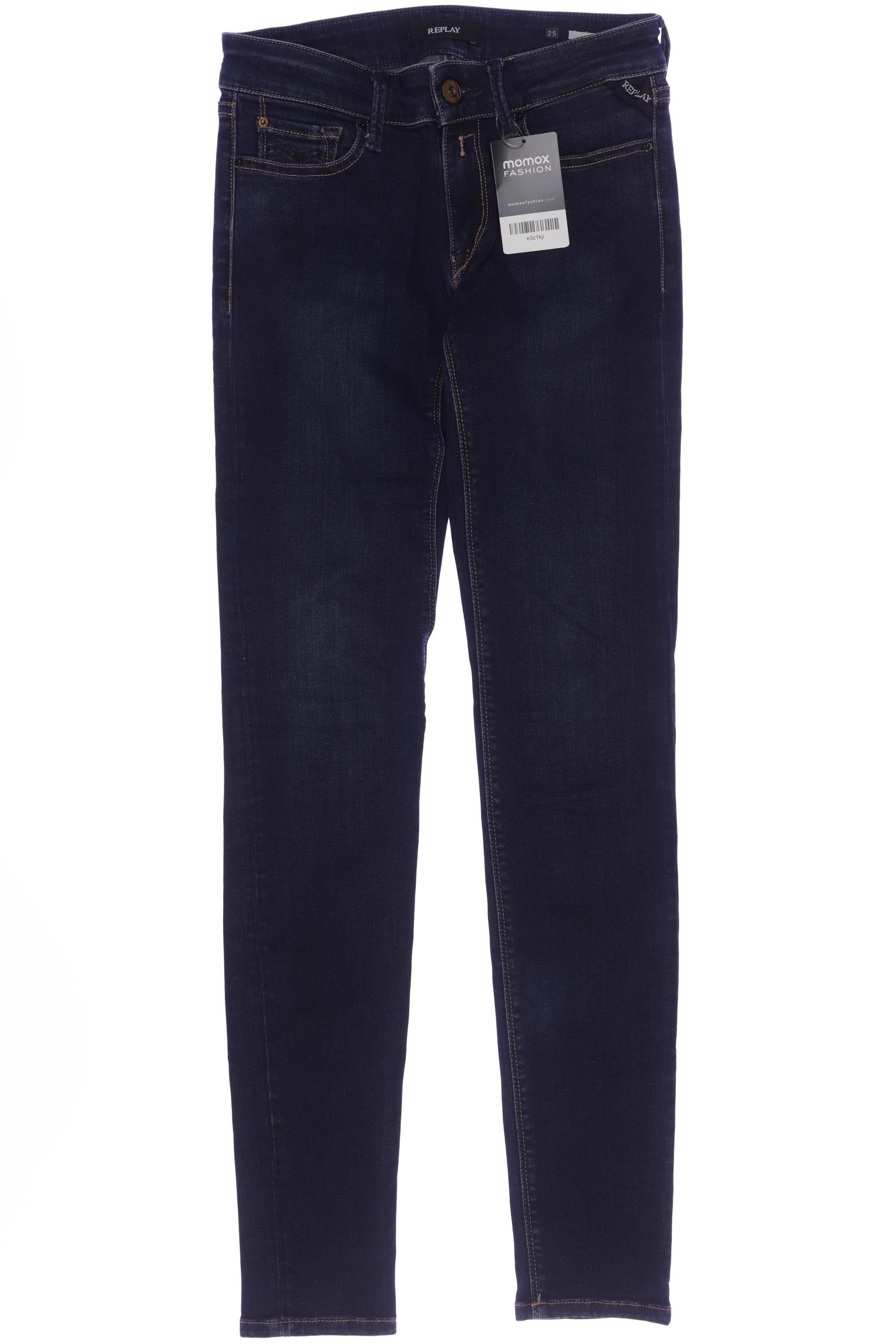 

Replay Damen Jeans, marineblau, Gr. 25