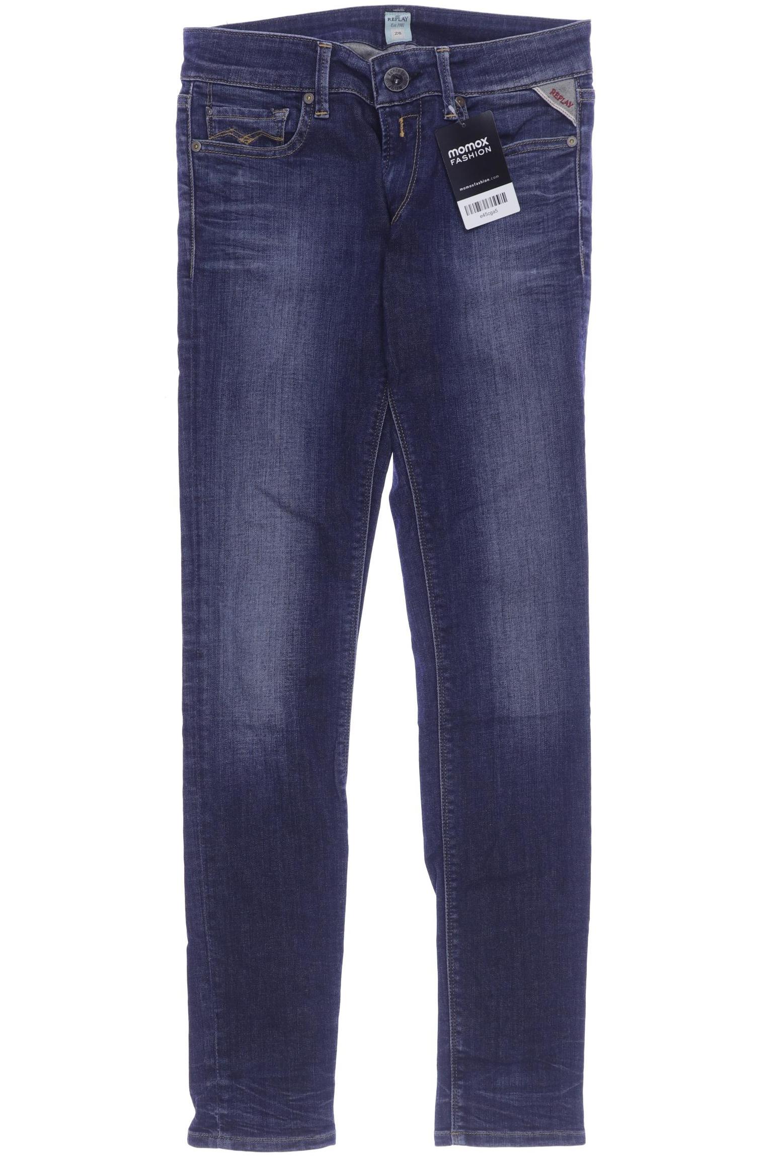 

Replay Damen Jeans, blau