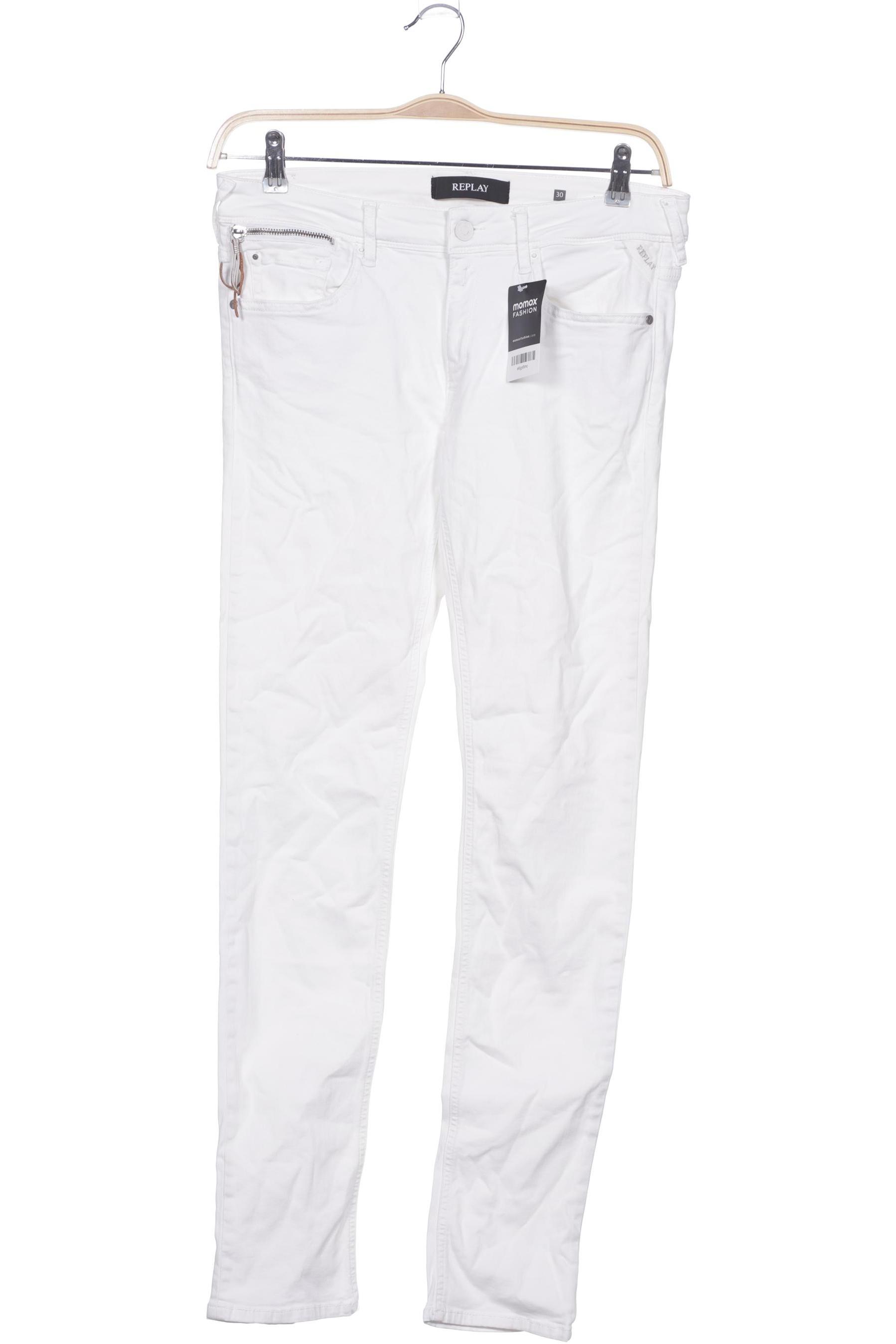 

Replay Damen Jeans, weiß, Gr. 40