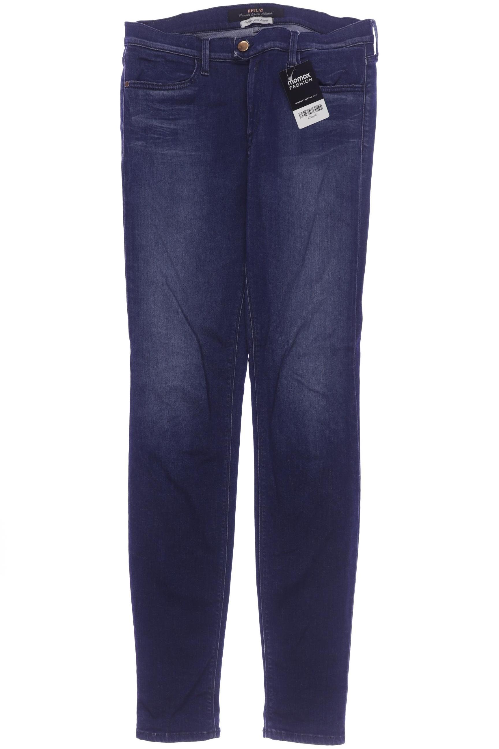 

Replay Damen Jeans, marineblau, Gr. 30