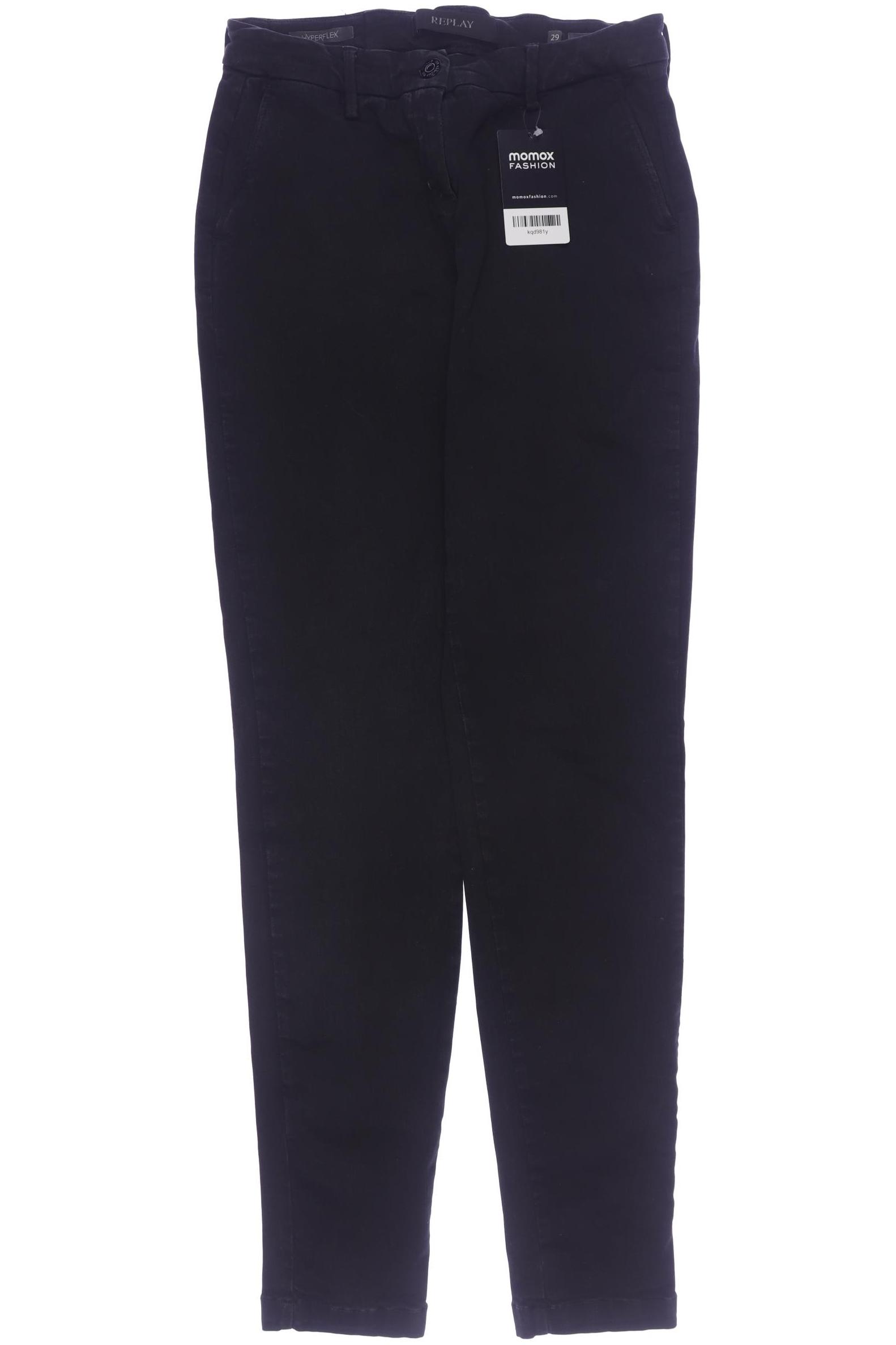 

Replay Damen Jeans, schwarz, Gr. 29