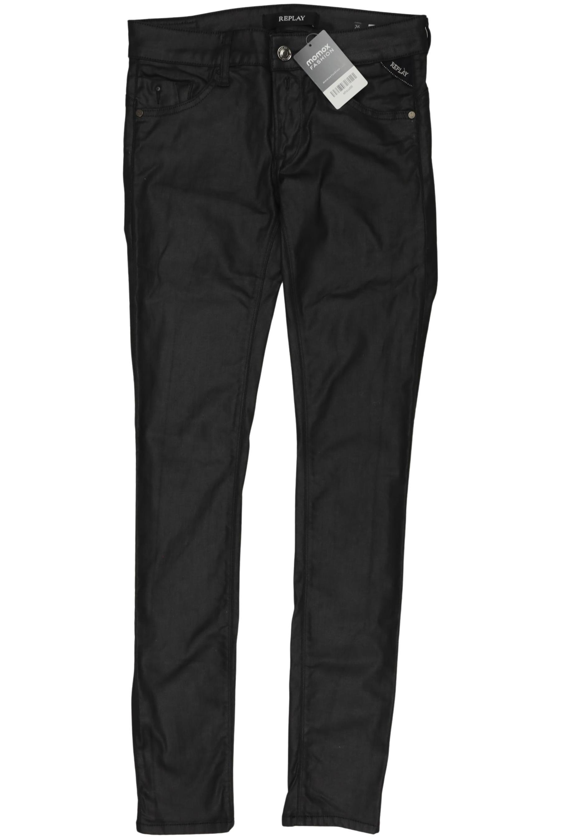 

Replay Damen Jeans, schwarz, Gr. 26