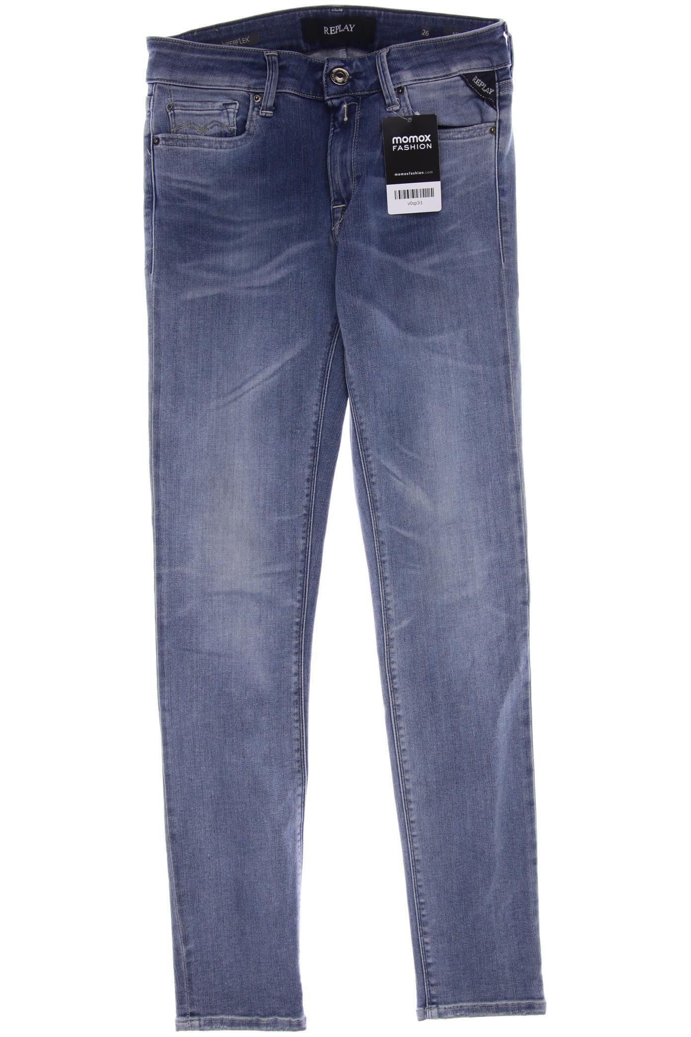 

Replay Damen Jeans, blau