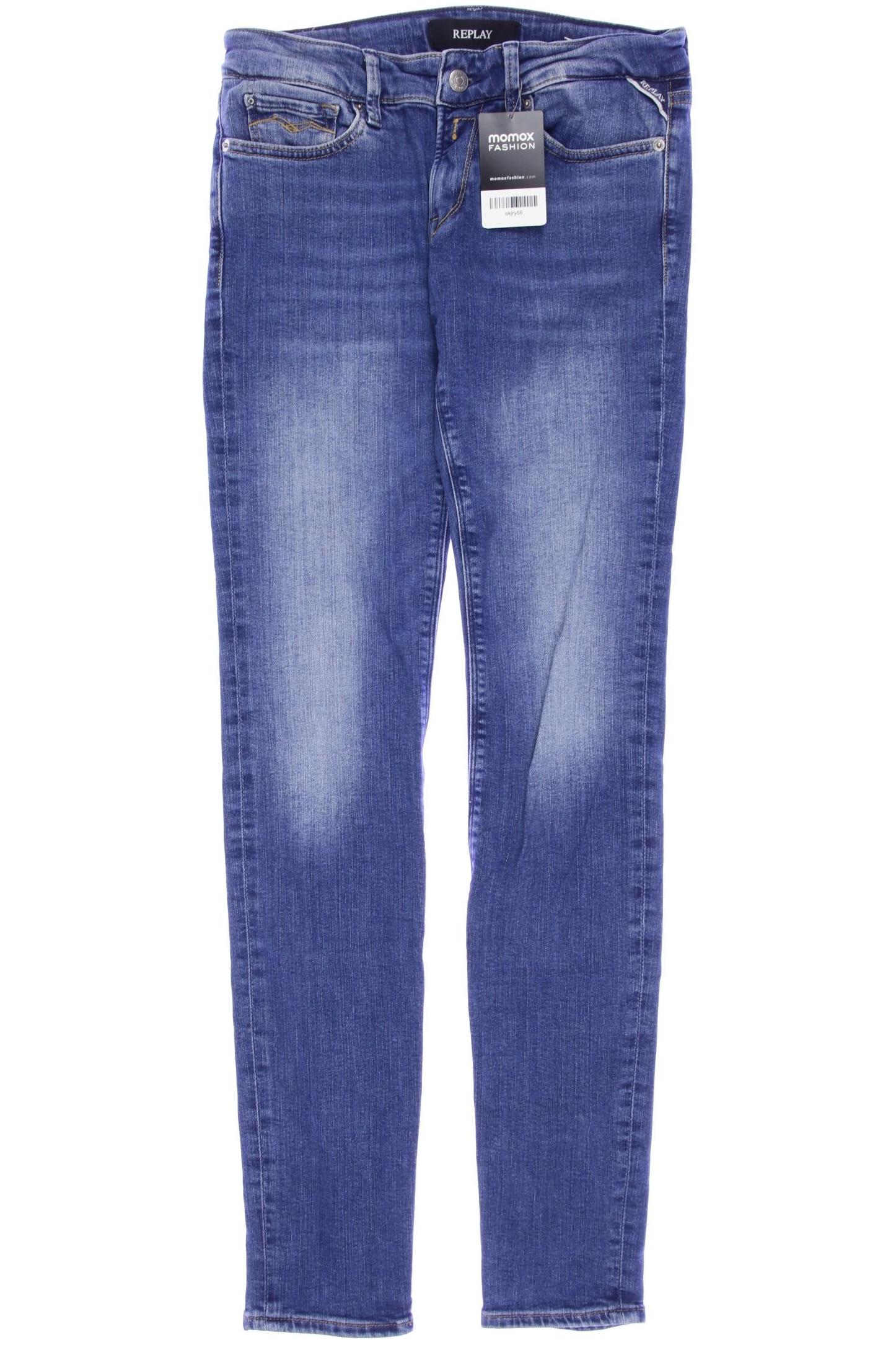 

Replay Damen Jeans, blau, Gr. 27