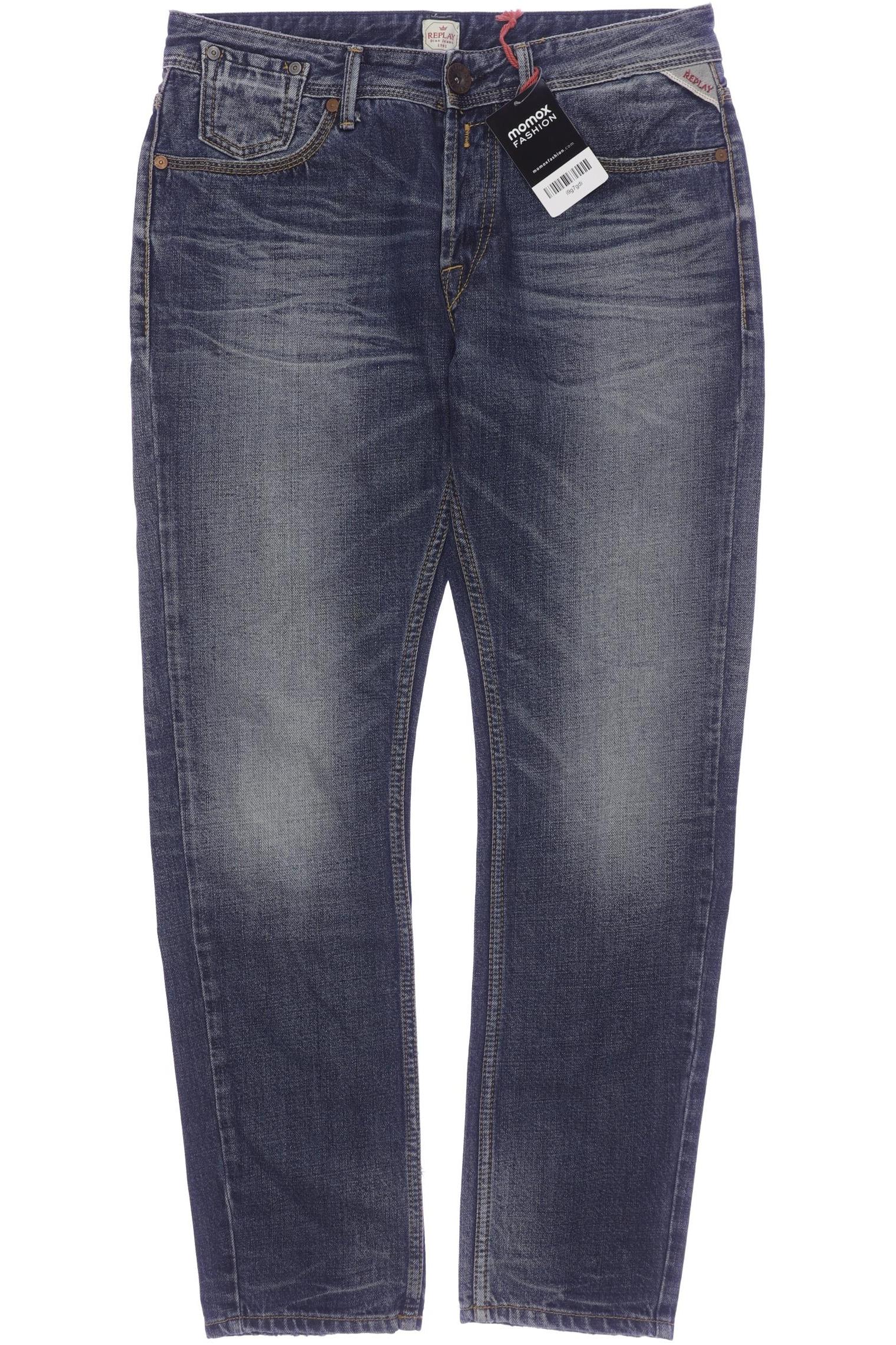 

Replay Damen Jeans, blau, Gr. 27
