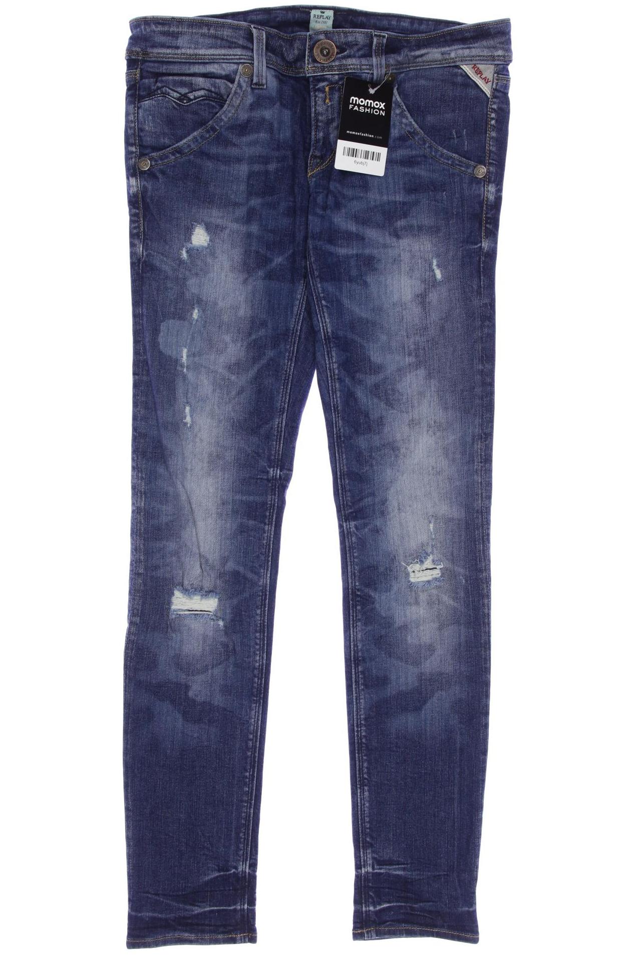 

Replay Damen Jeans, blau, Gr. 28