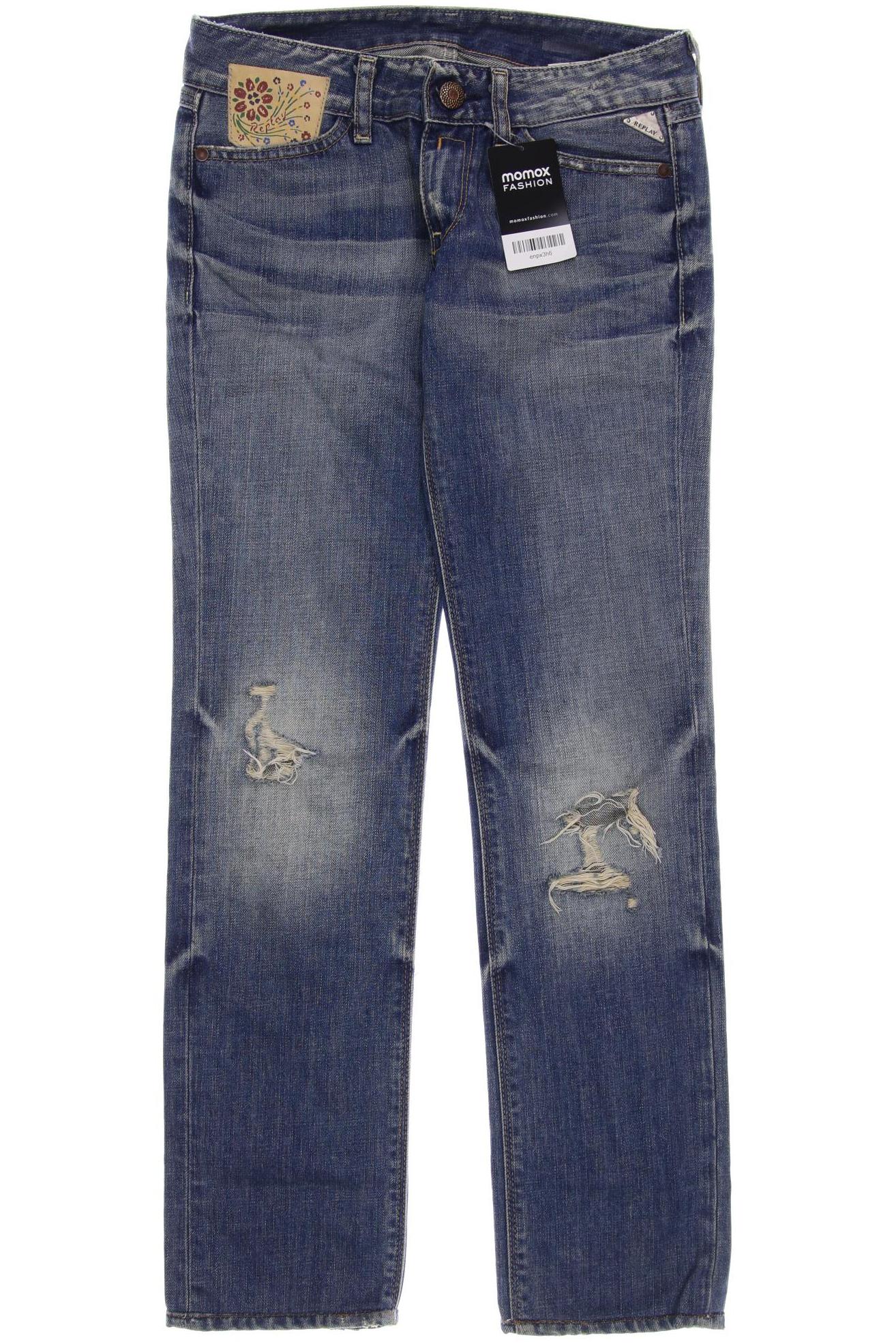 

Replay Damen Jeans, blau
