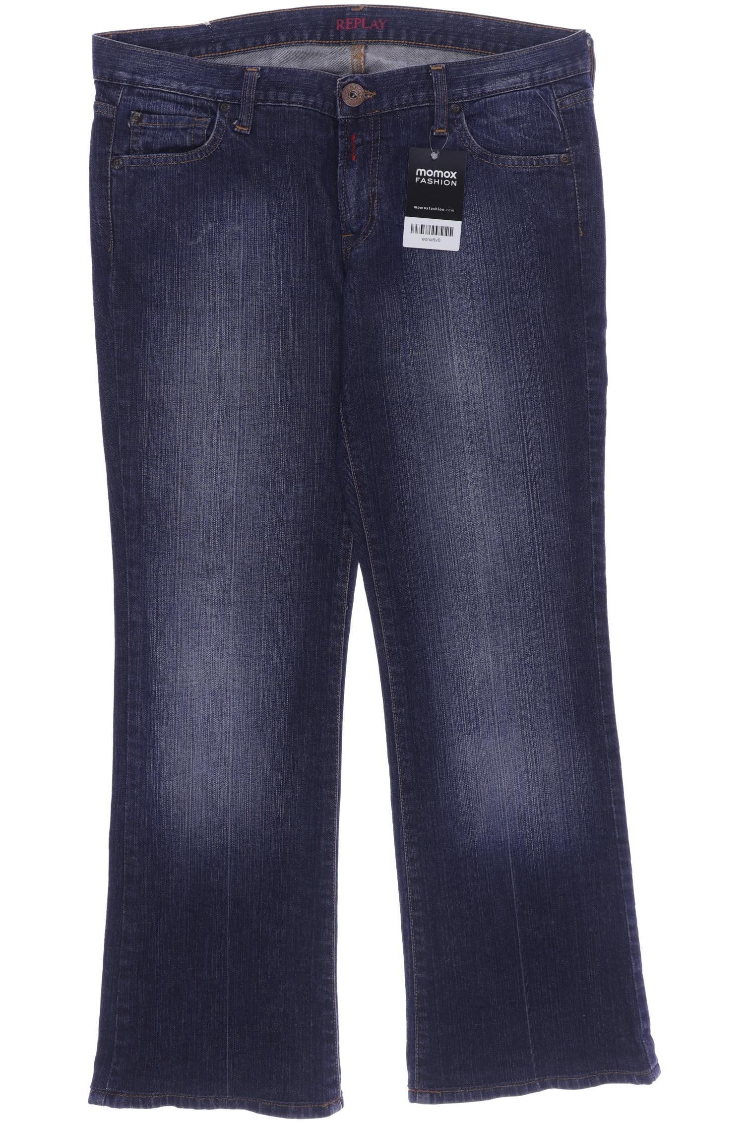 

Replay Damen Jeans, blau, Gr. 32