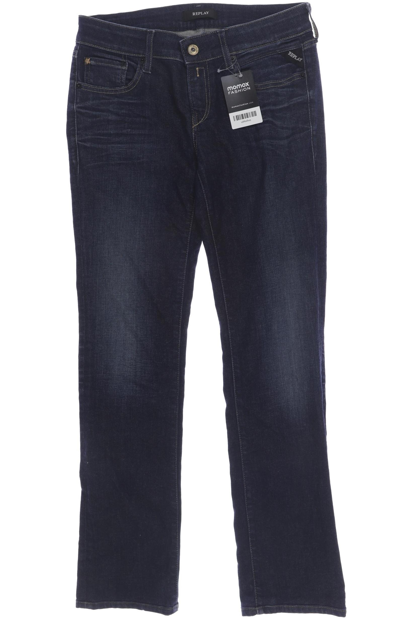 

Replay Damen Jeans, marineblau, Gr. 28