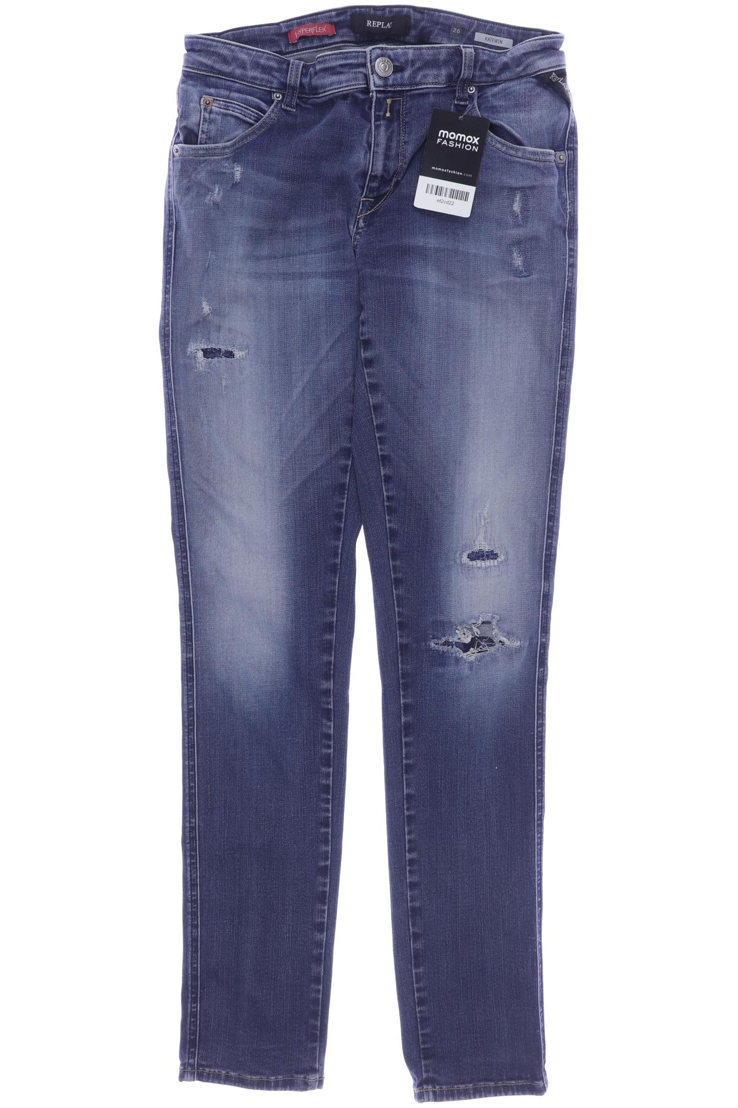 

Replay Damen Jeans, blau, Gr. 26