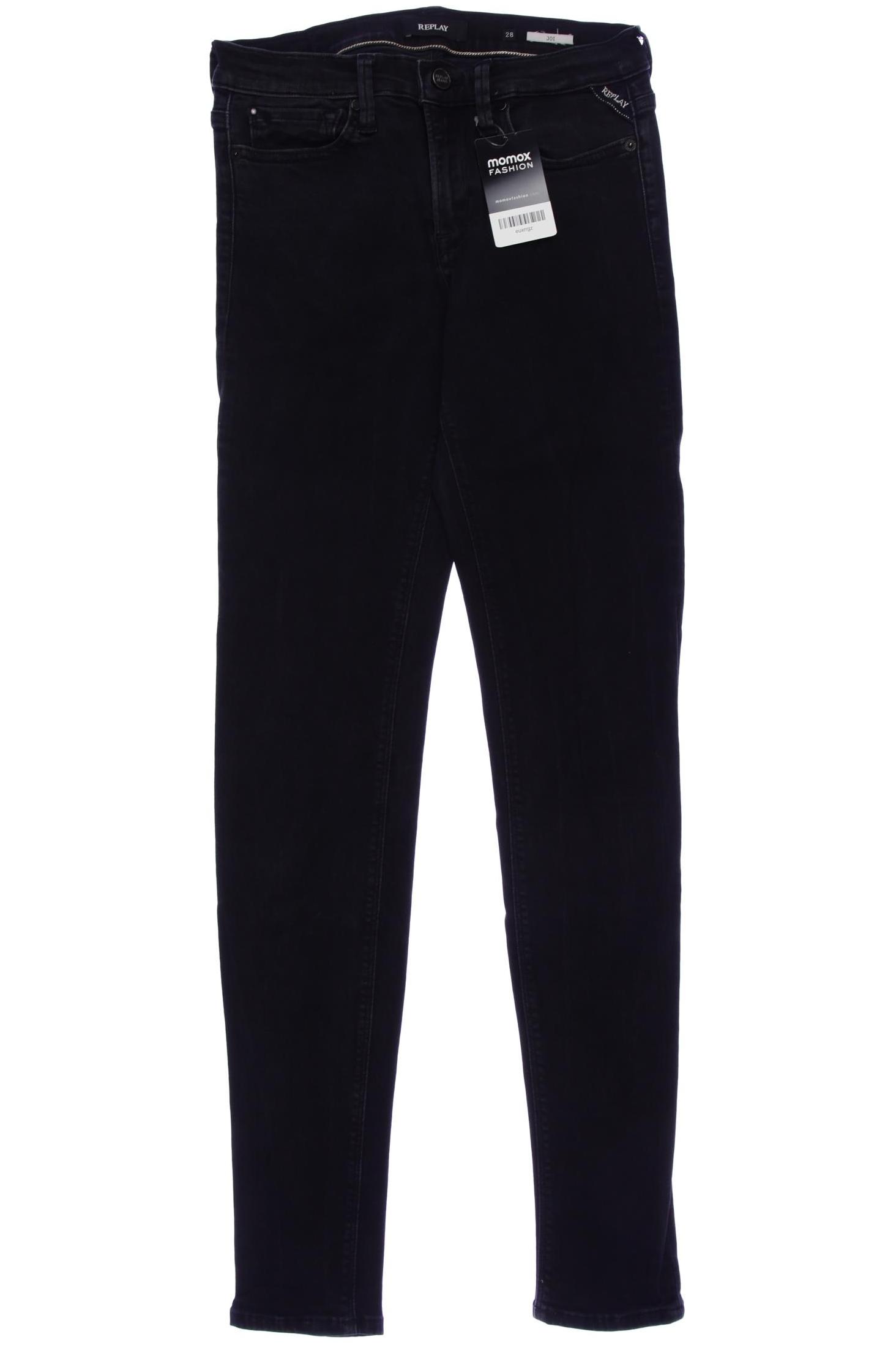 

Replay Damen Jeans, schwarz, Gr. 28