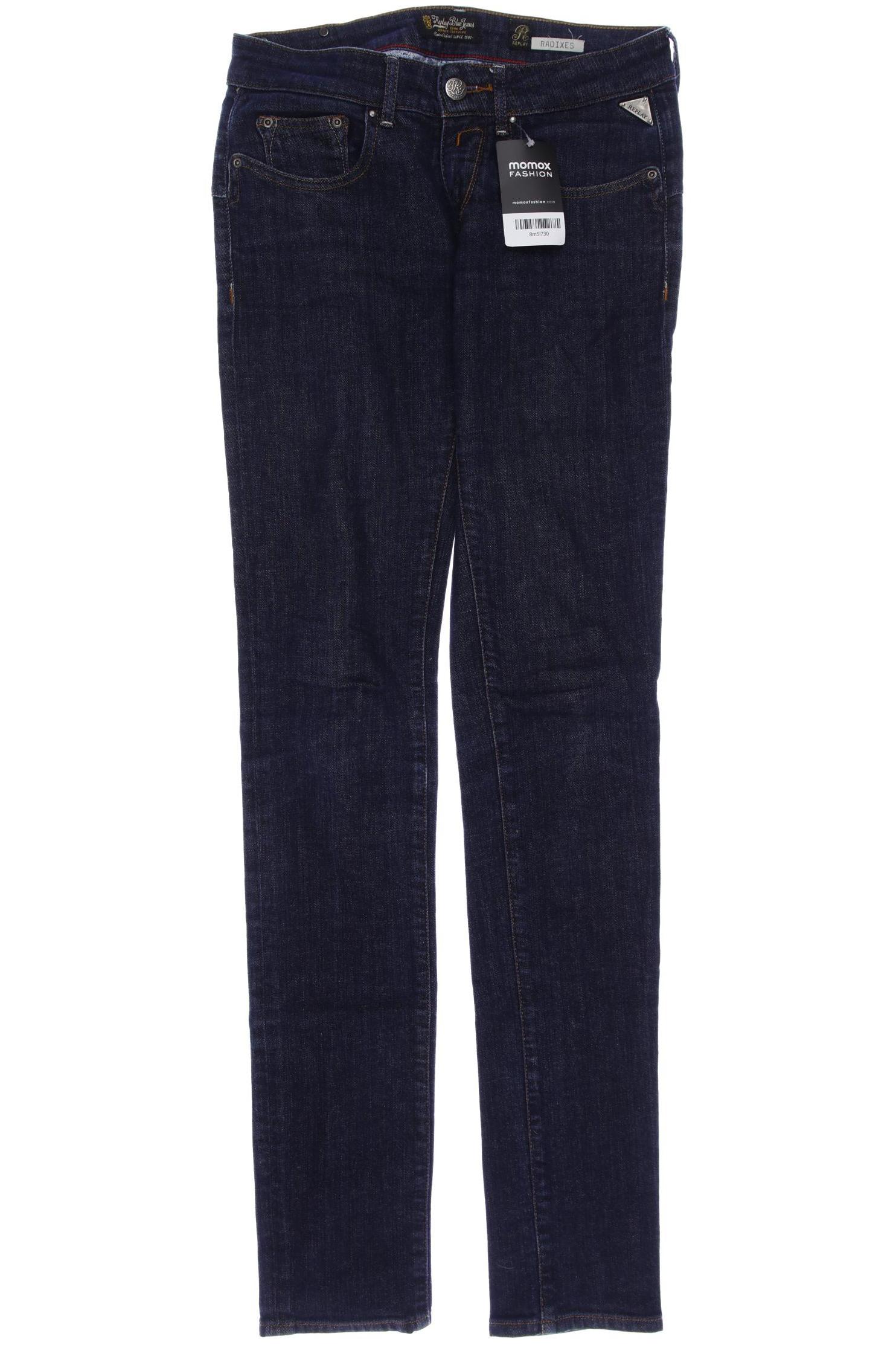 

Replay Damen Jeans, marineblau, Gr. 27