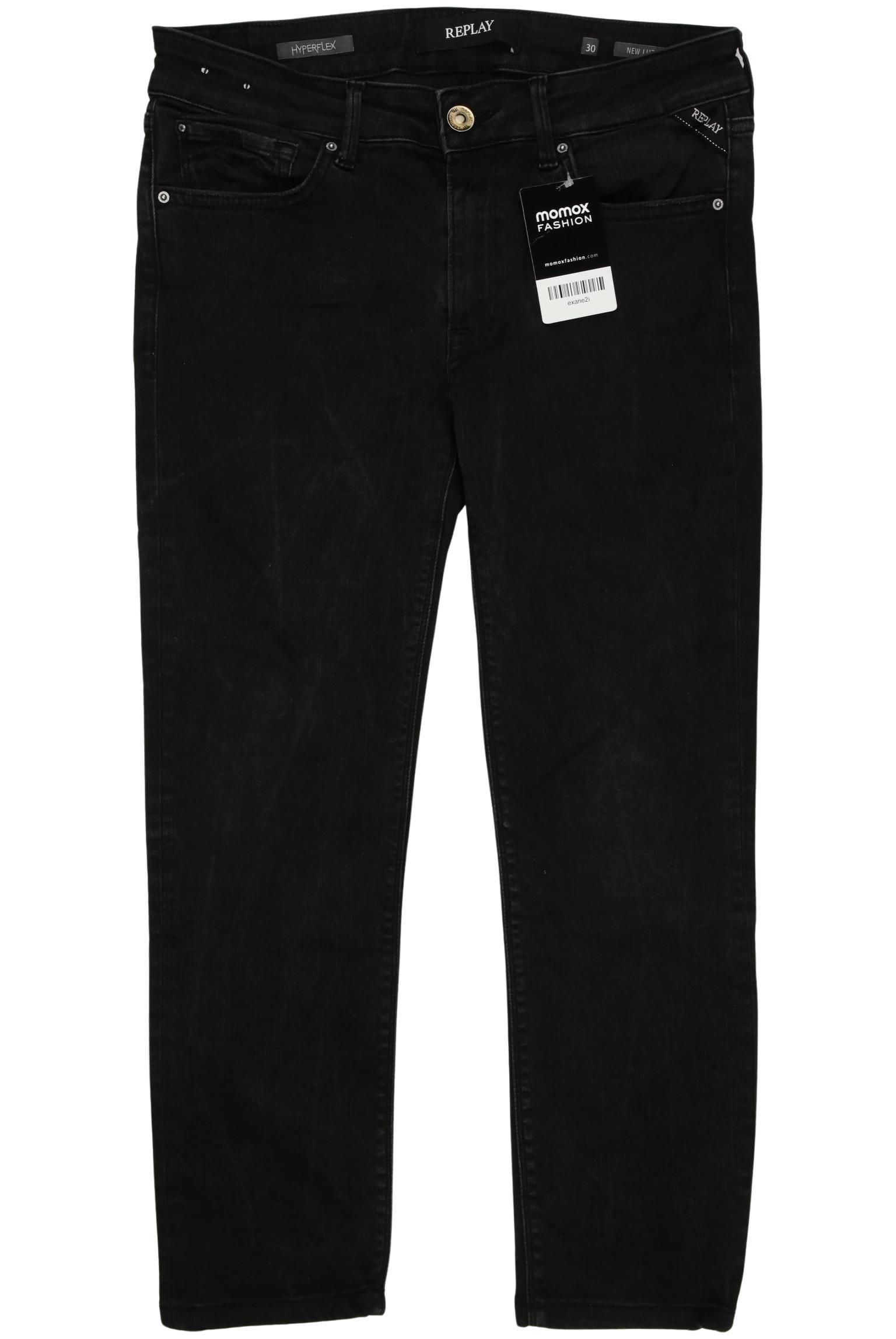 

Replay Damen Jeans, schwarz, Gr. 30