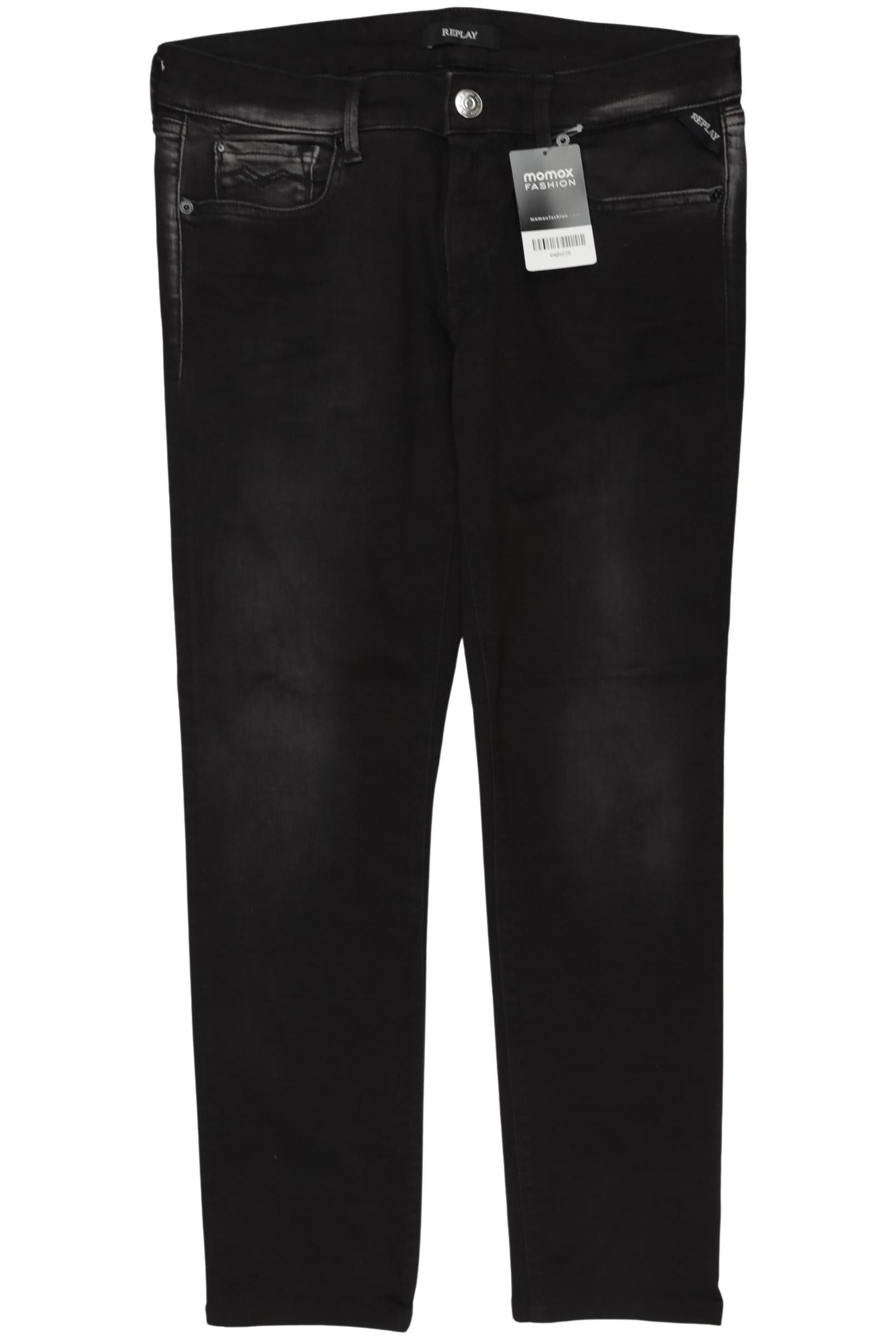 

Replay Damen Jeans, schwarz, Gr. 31
