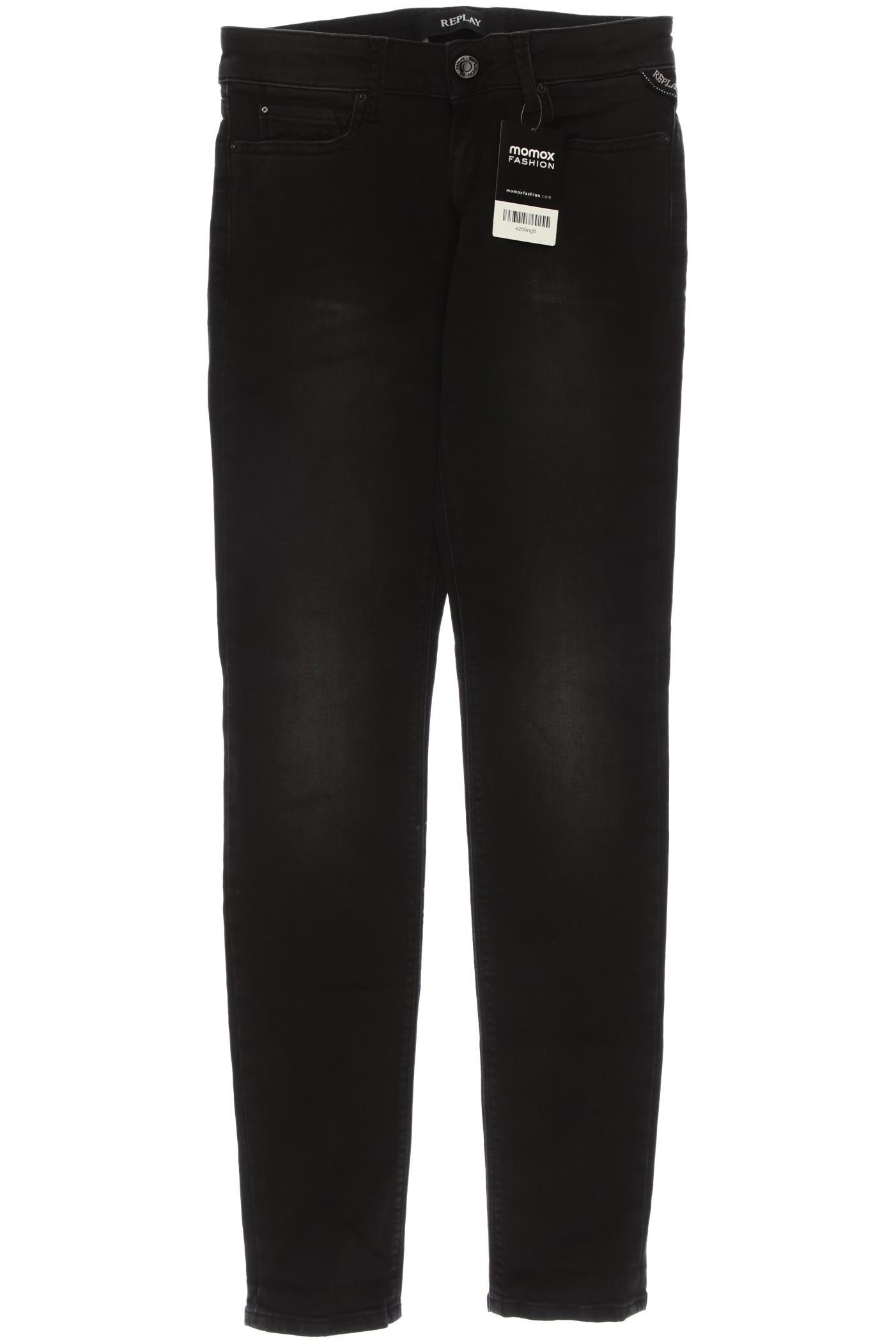 

Replay Damen Jeans, schwarz