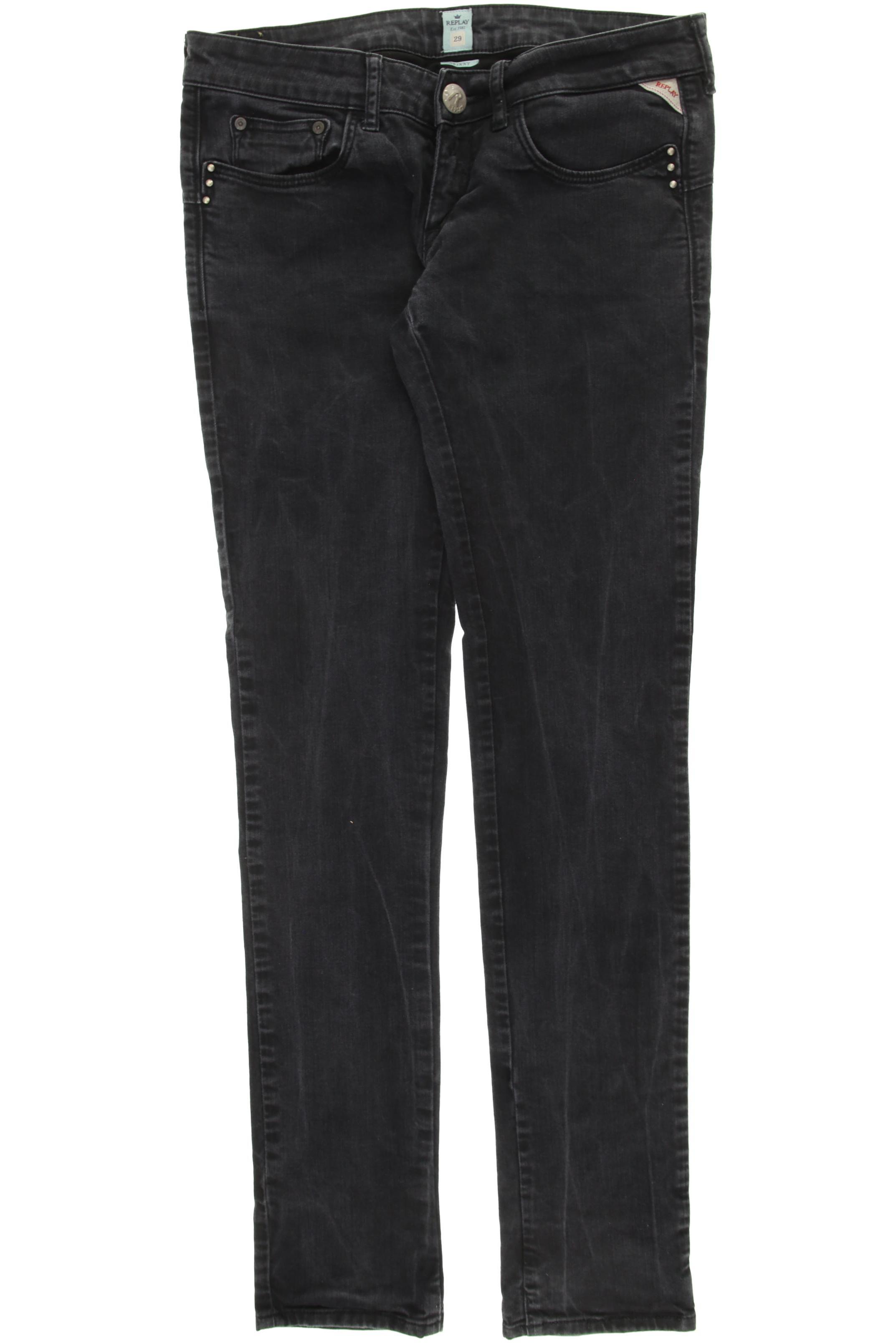 

Replay Damen Jeans, grau, Gr. 29