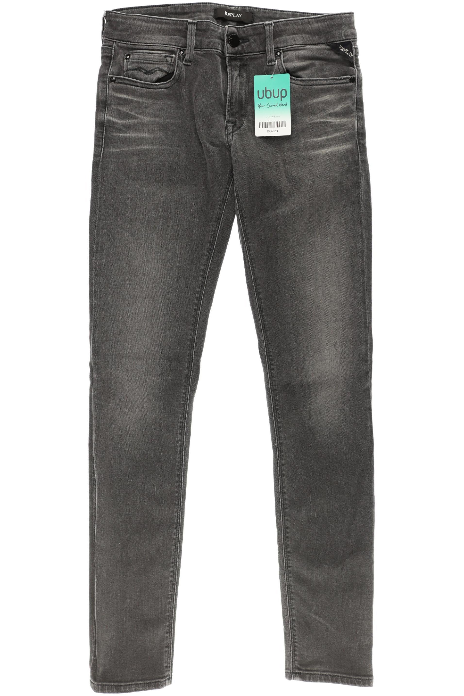 

Replay Damen Jeans, grau, Gr. 26