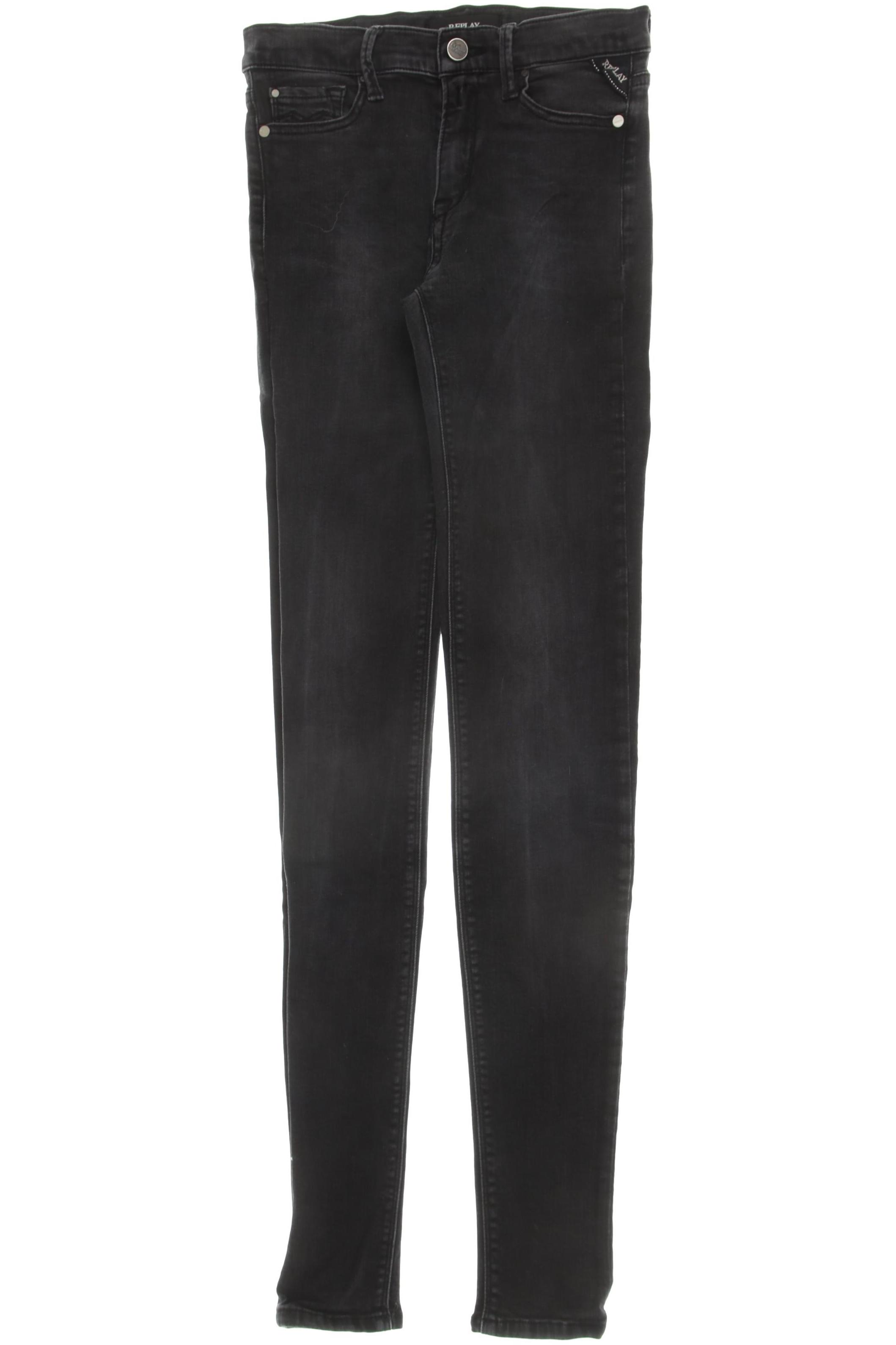 

Replay Damen Jeans, schwarz, Gr. 26
